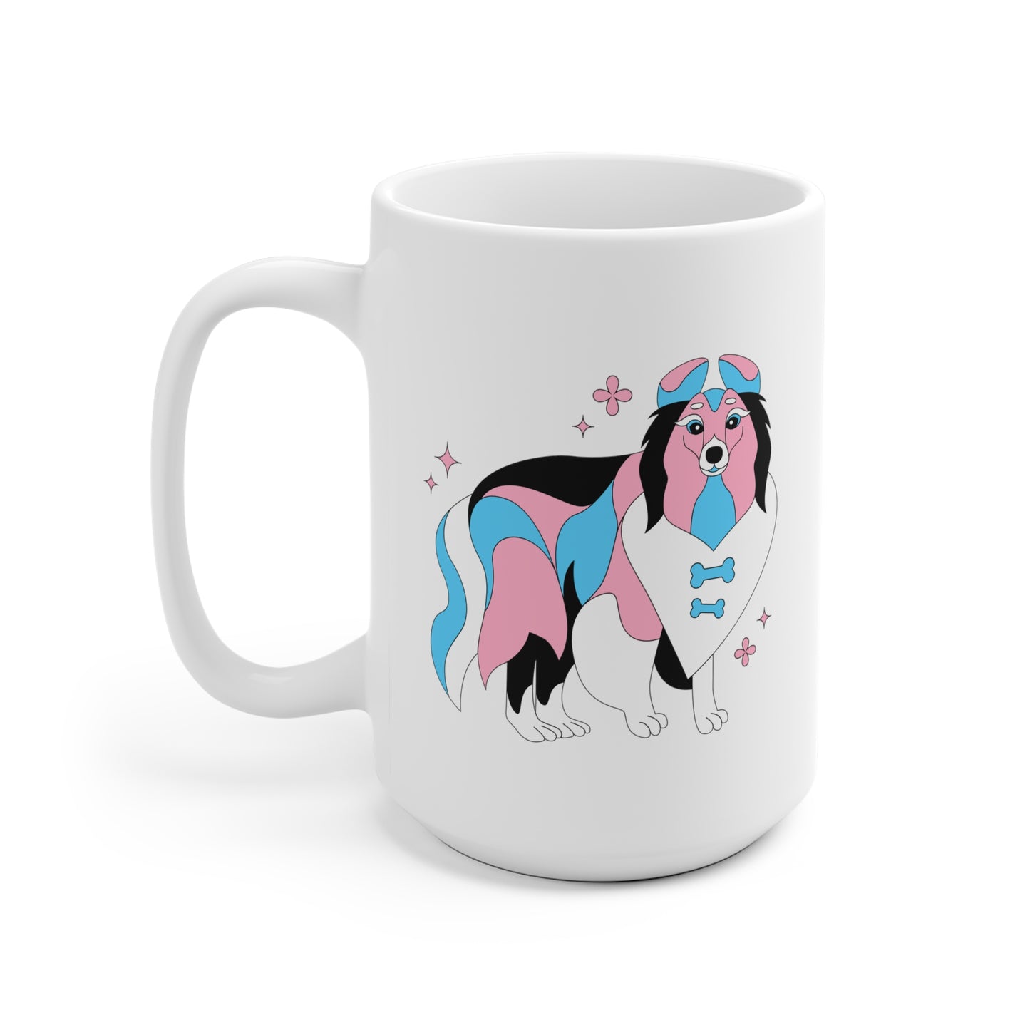 Transgender Sheepdog Mug