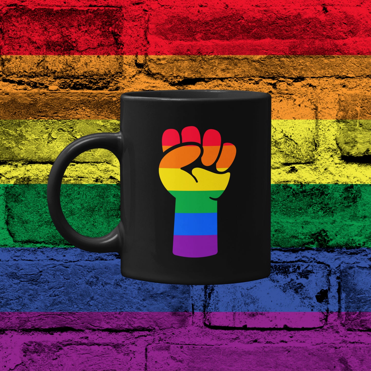 Rainbow Black Lives Matter Mug