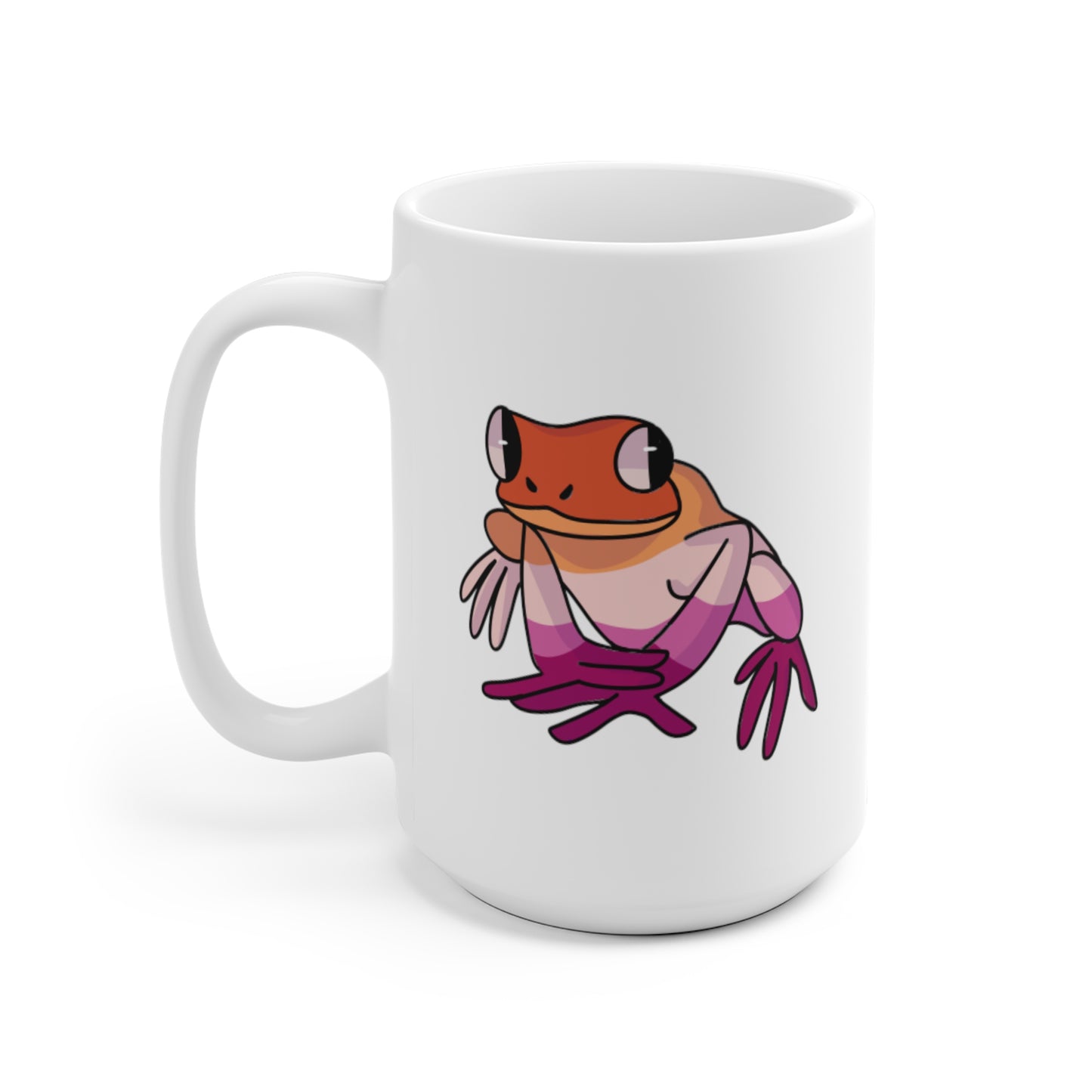 Lesbian Frog Mug