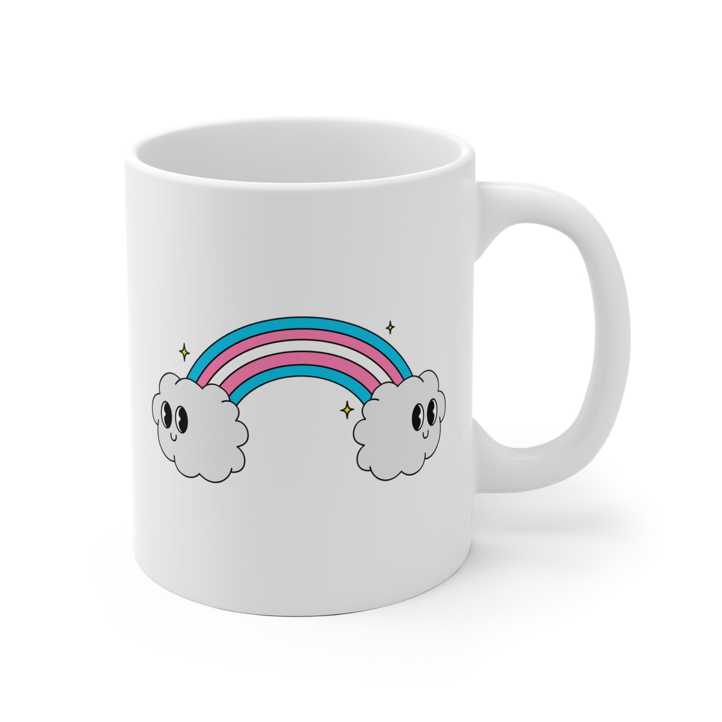 Transgender Rainbow Mug