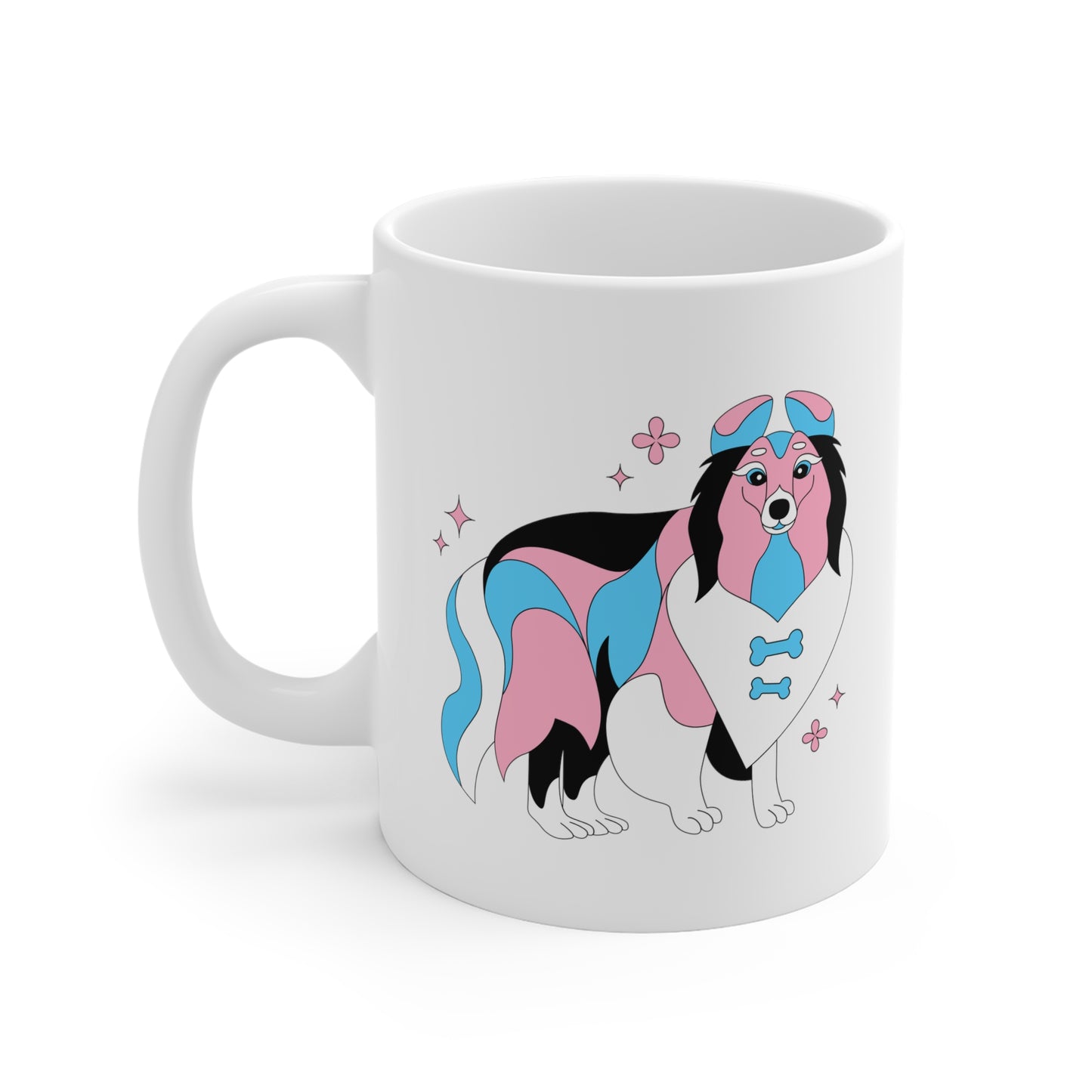 Transgender Sheepdog Mug