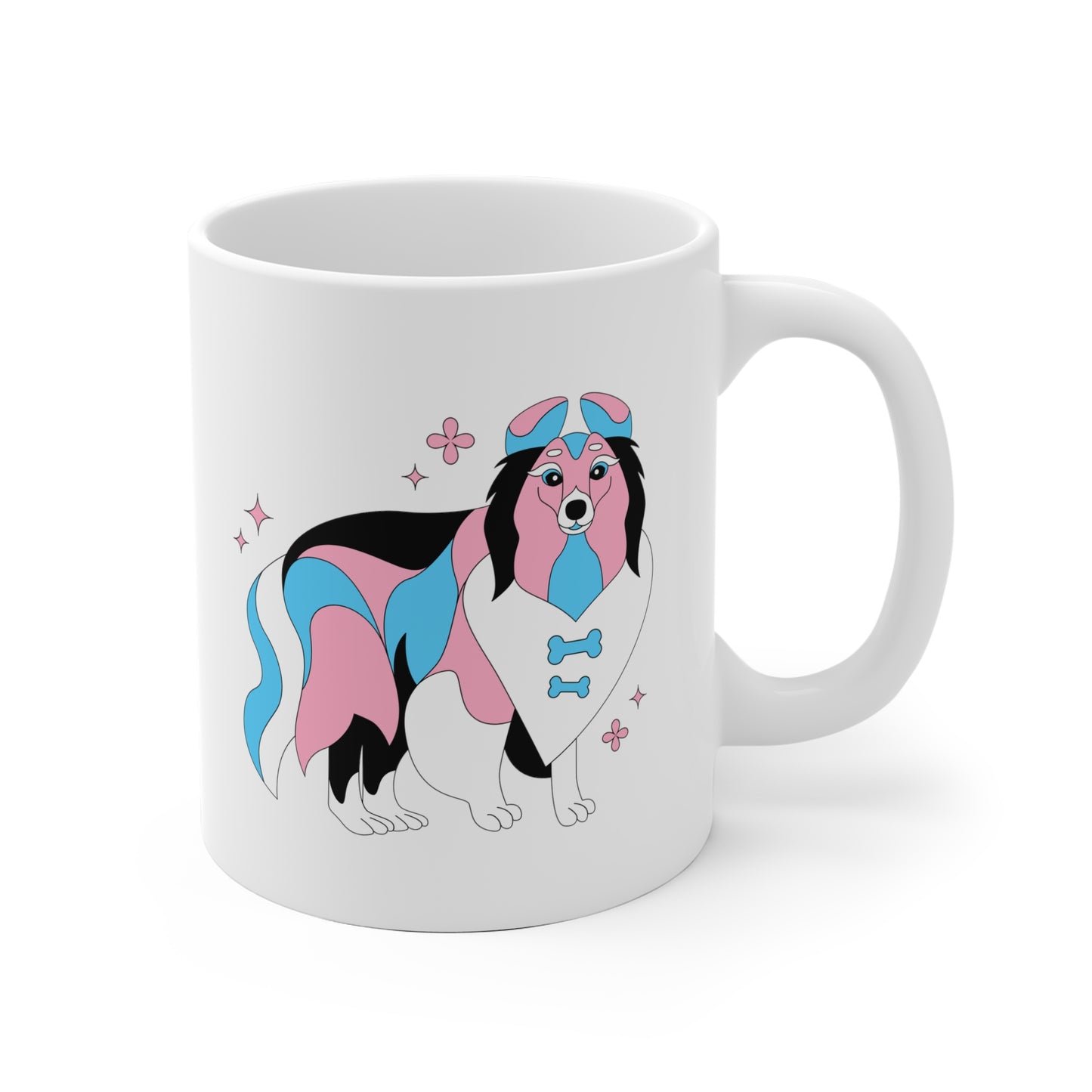 Transgender Sheepdog Mug