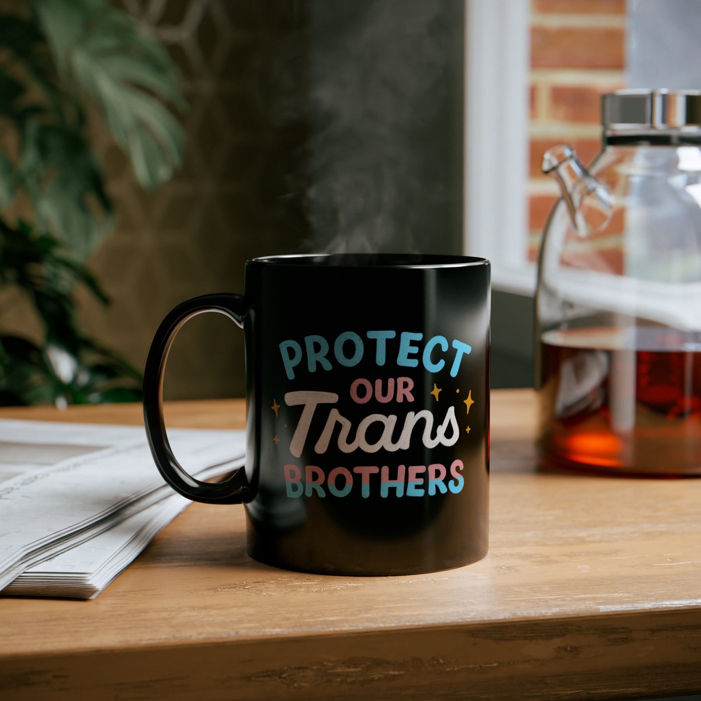 Protect Our Trans Brothers Mug
