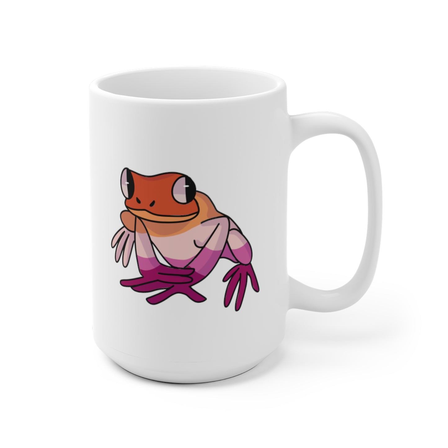 Lesbian Frog Mug