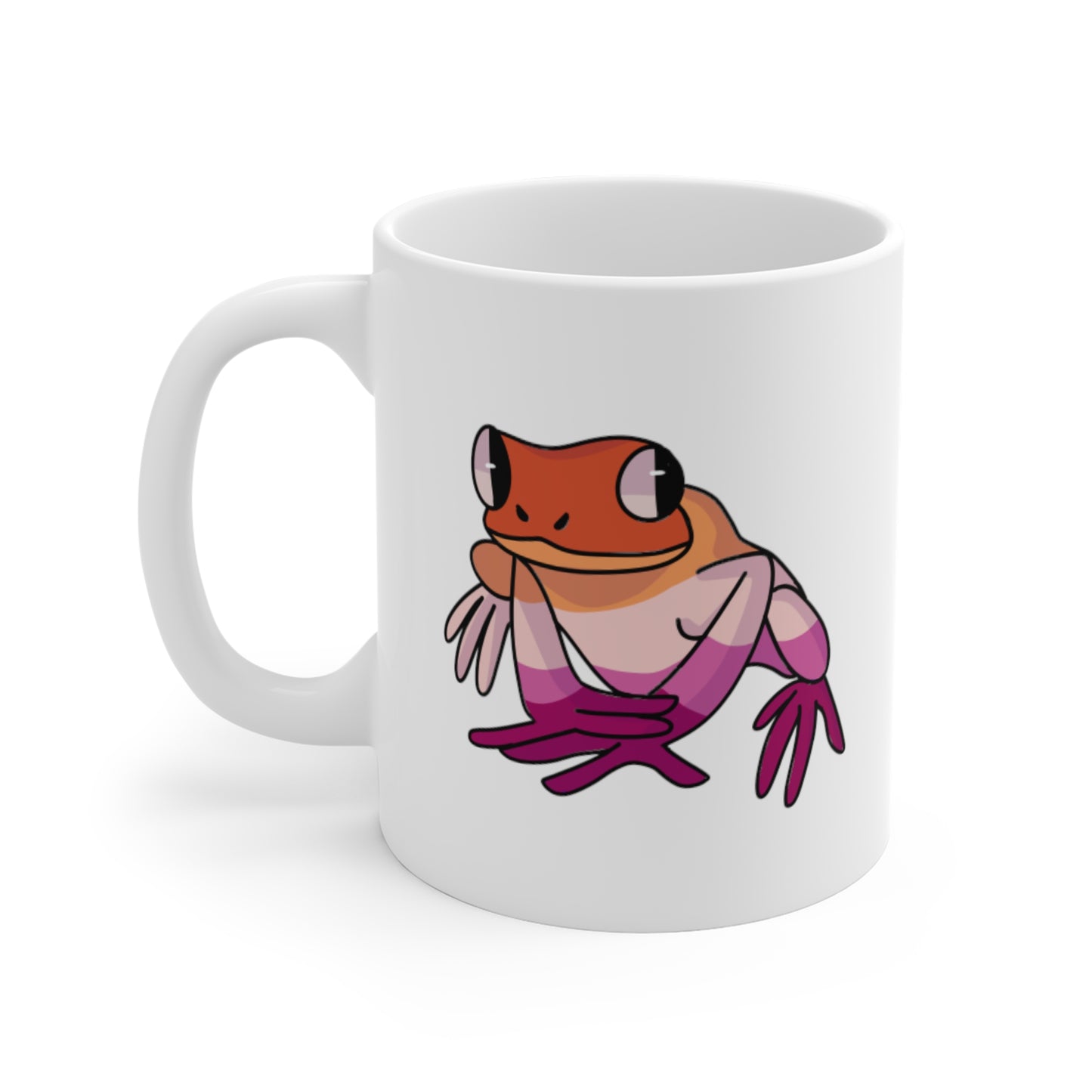 Lesbian Frog Mug
