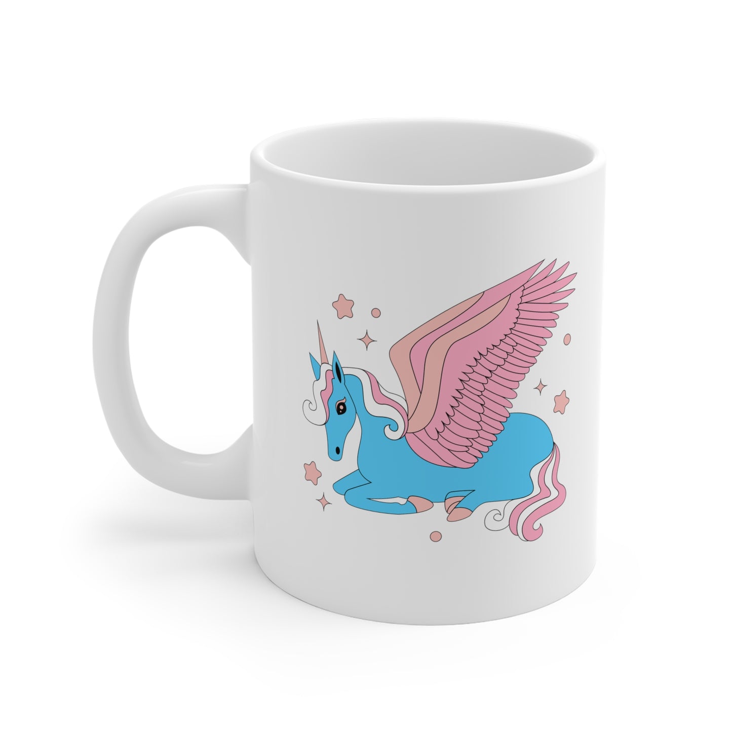 Transgender Angel Unicorn Mug