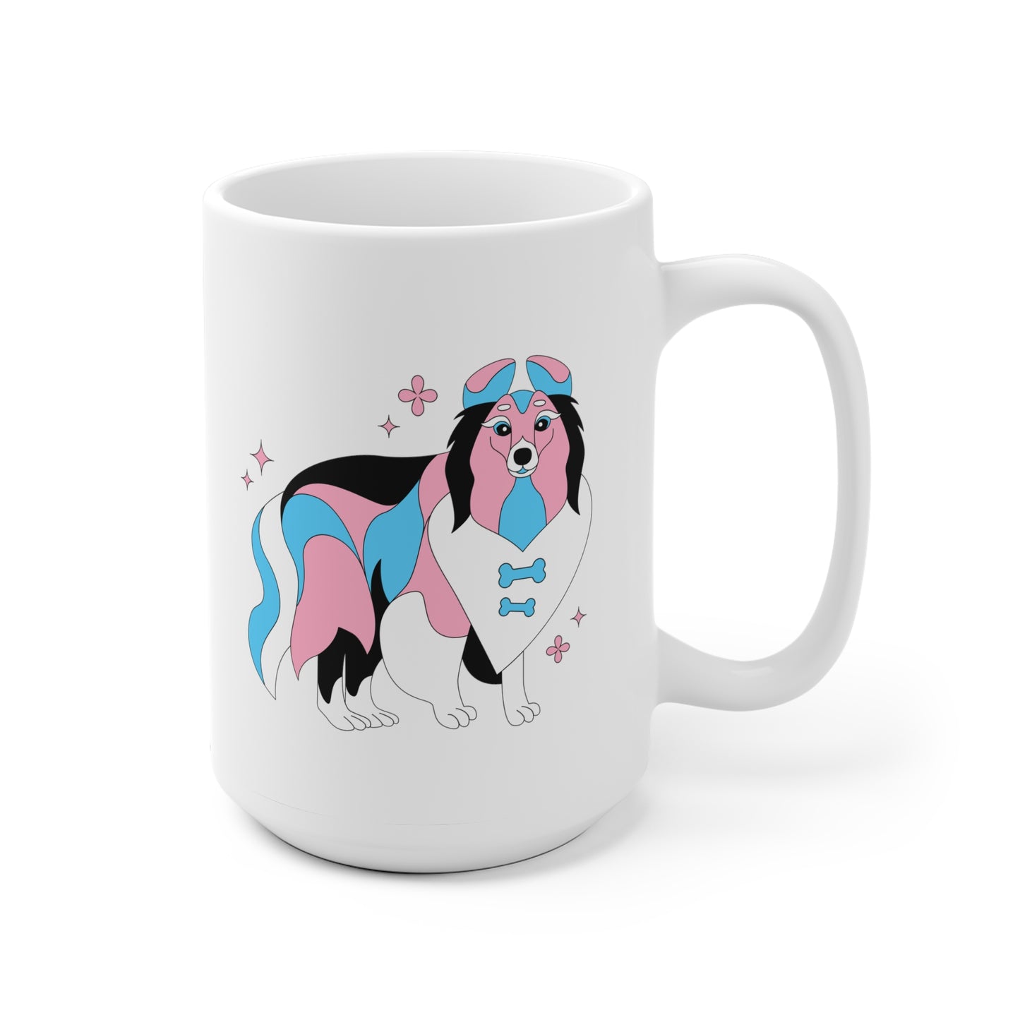 Transgender Sheepdog Mug