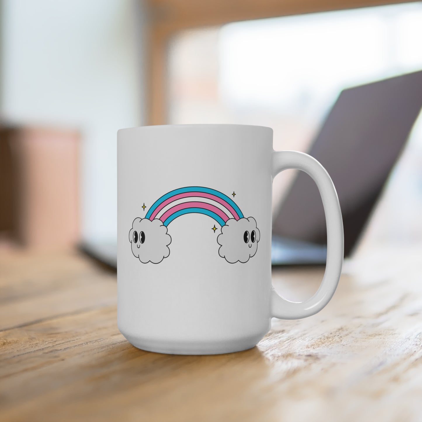 Transgender Rainbow Mug