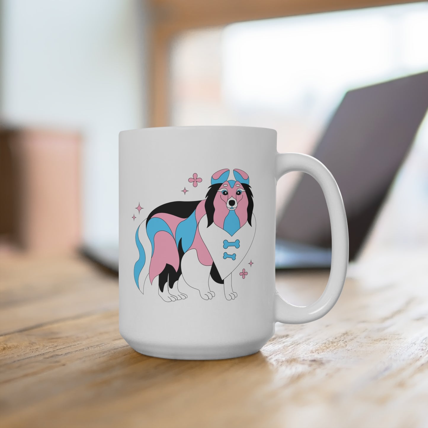 Transgender Sheepdog Mug