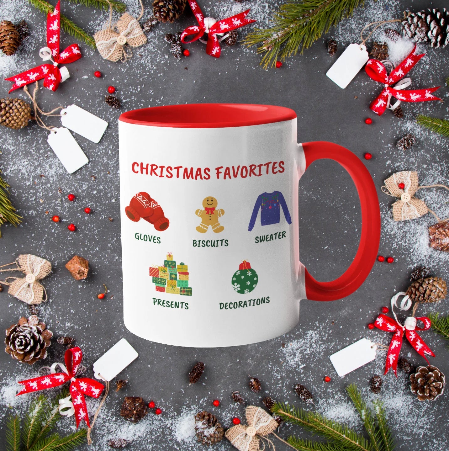 Christmas Favorites Mug