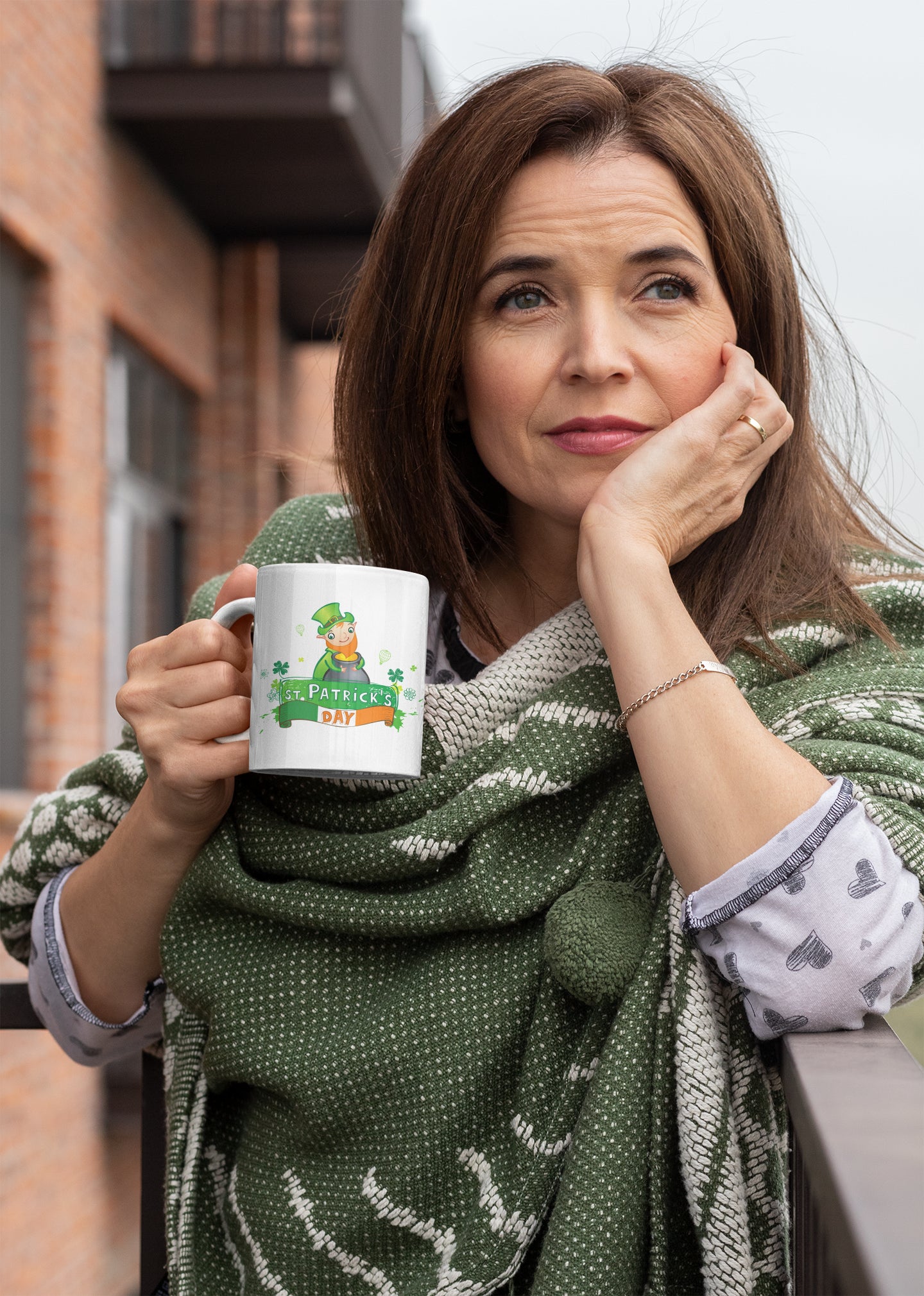 St. Patrick's Day Leprechaun Mug