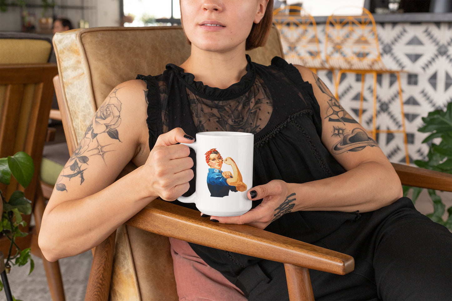 Rosie The Riveter Mug