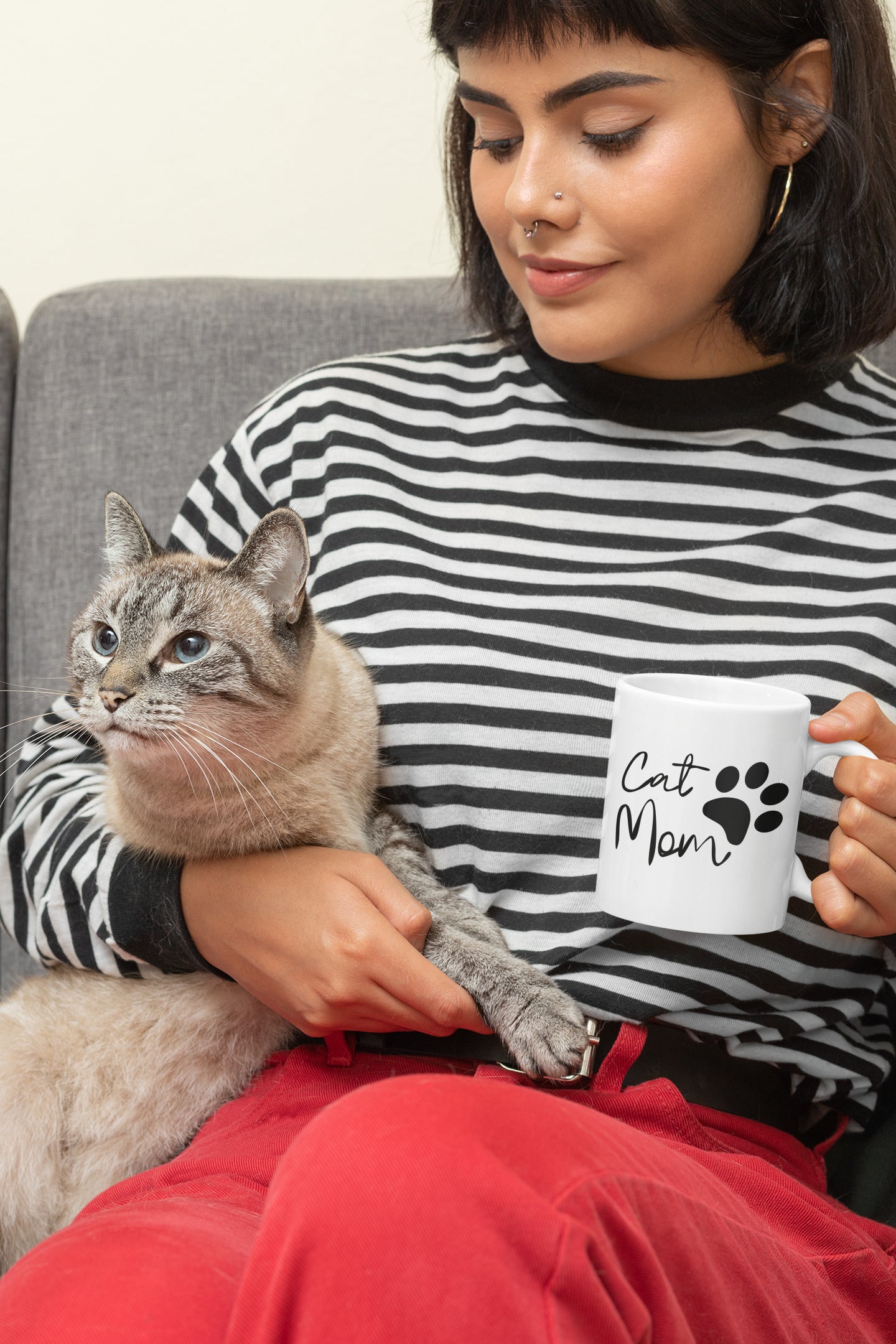 Cat Mom Mug