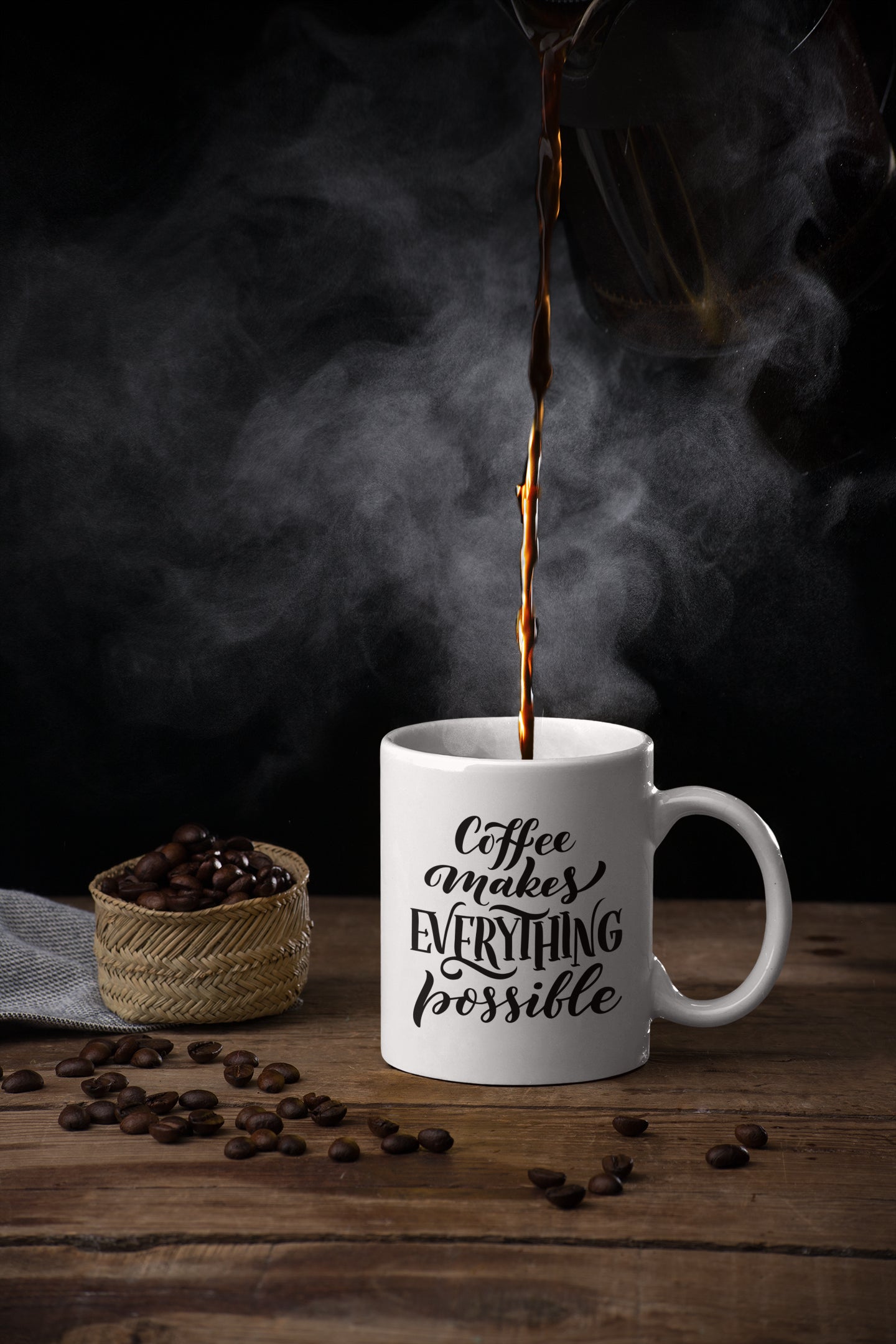 Coffee Makes Everything Possible Mug