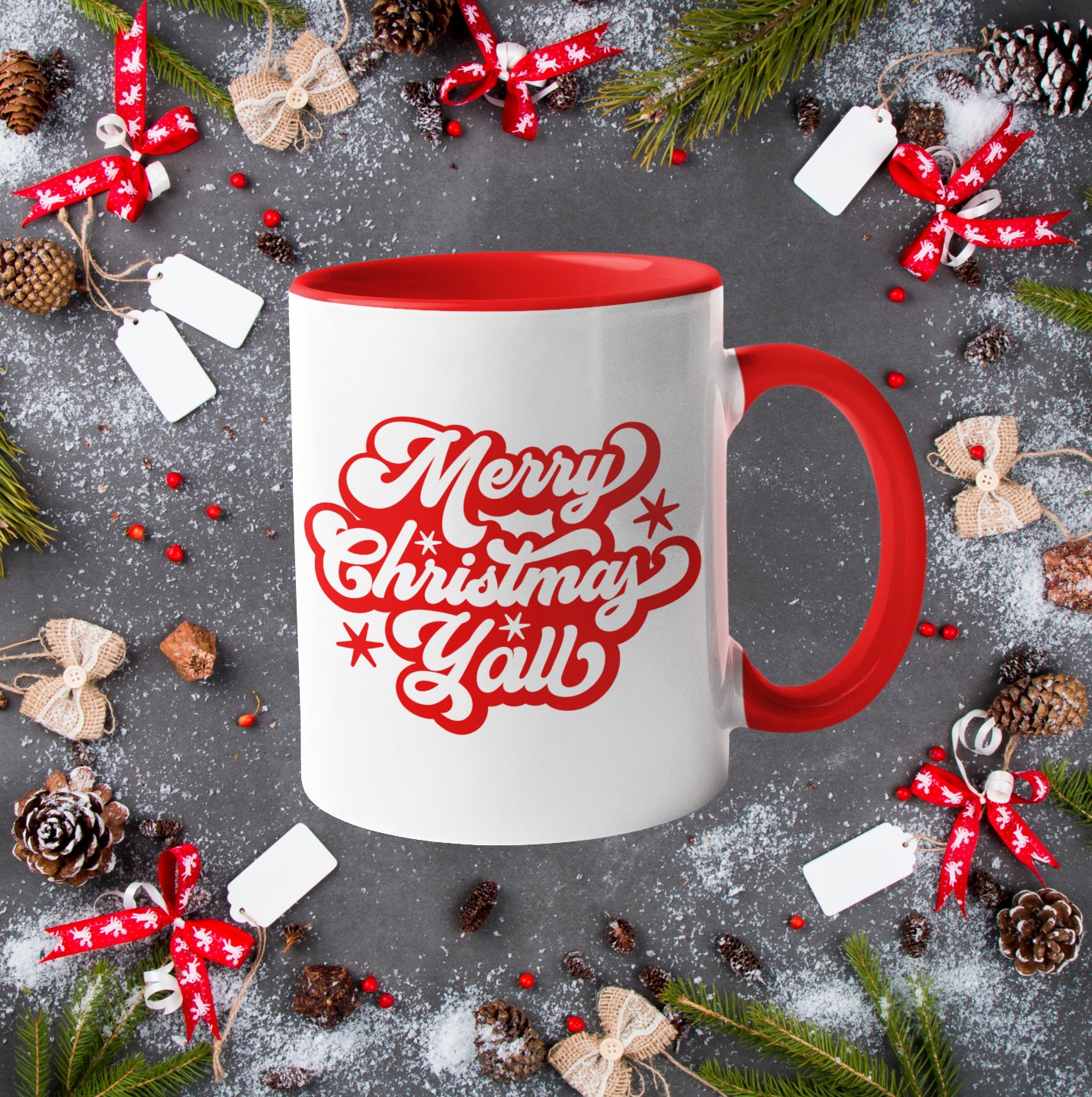 Merry Christmas Y'all Mug