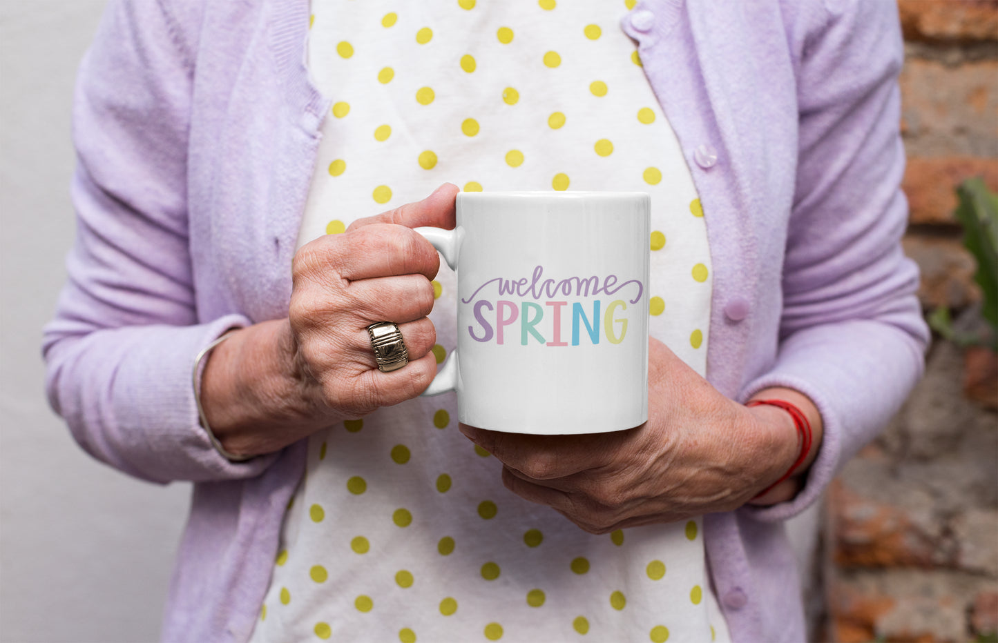 Welcome Spring Mug