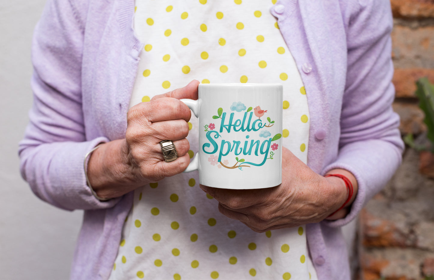 Hello Spring Mug