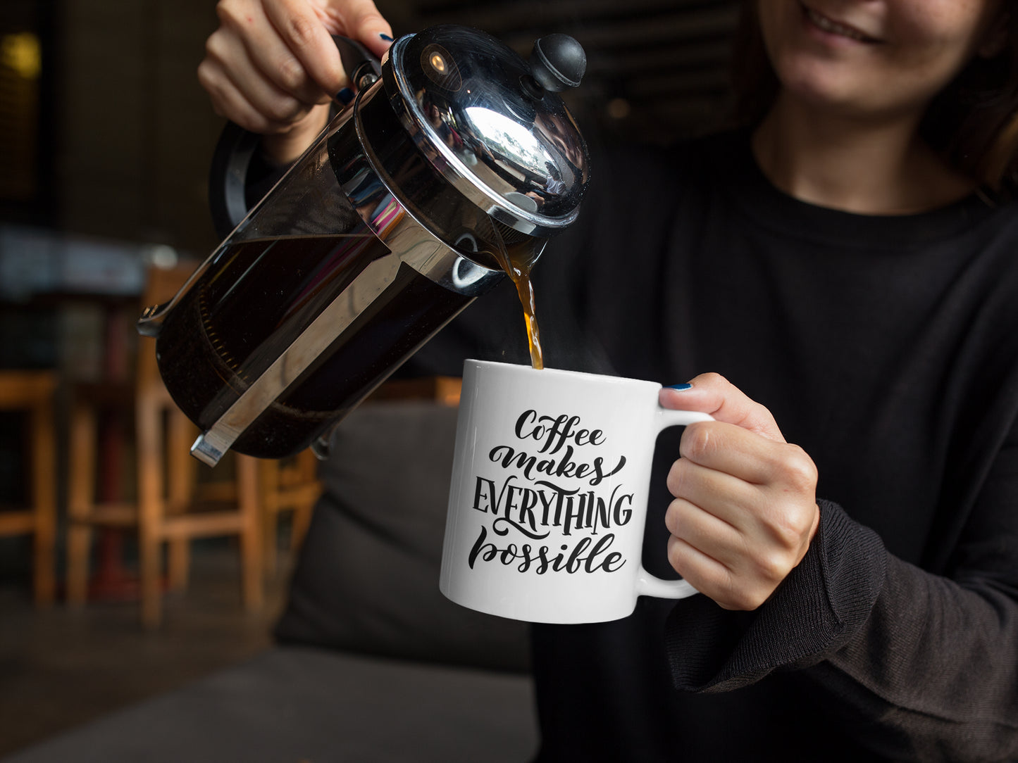 Coffee Makes Everything Possible Mug