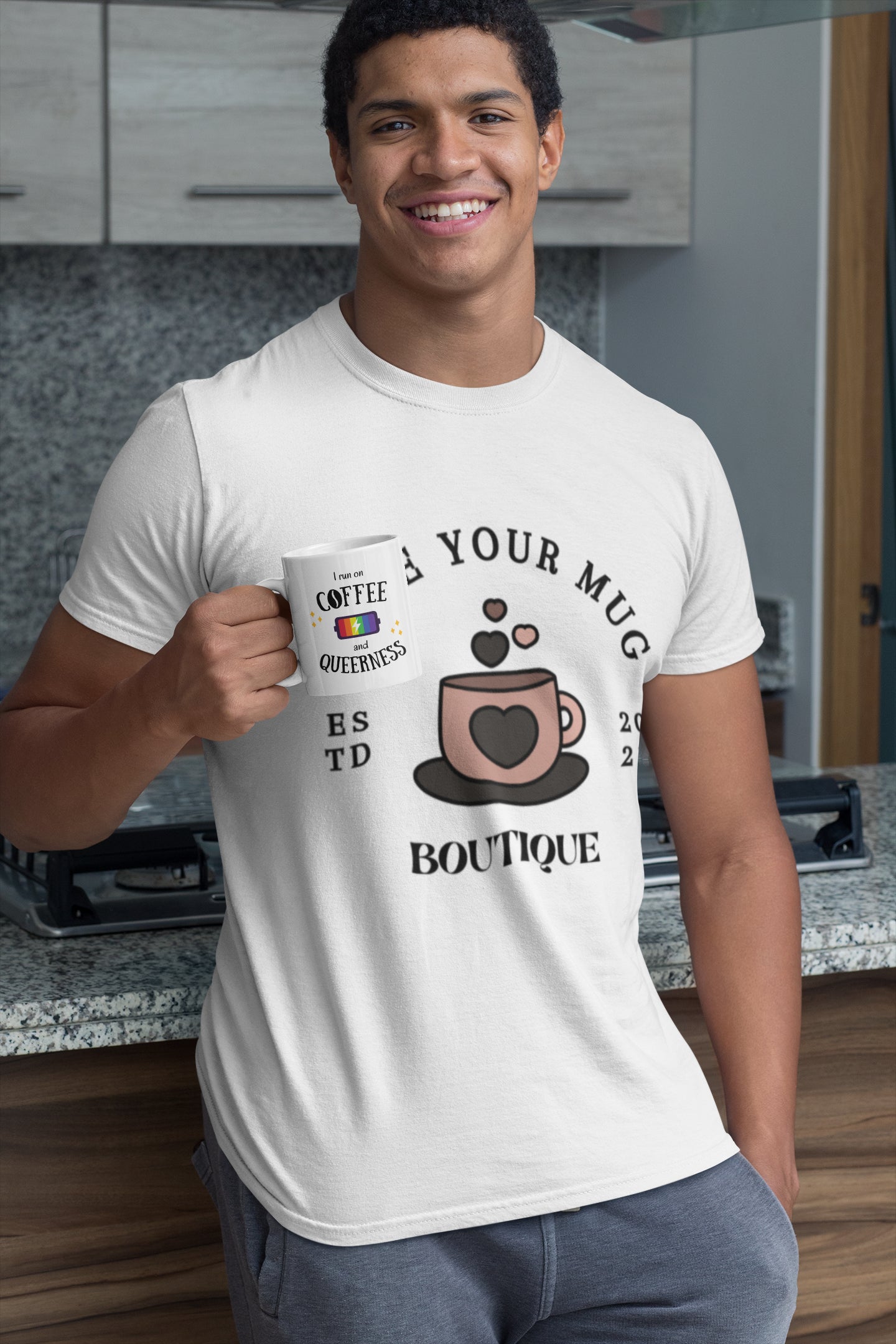 I Run On Coffee And Queerness Mug