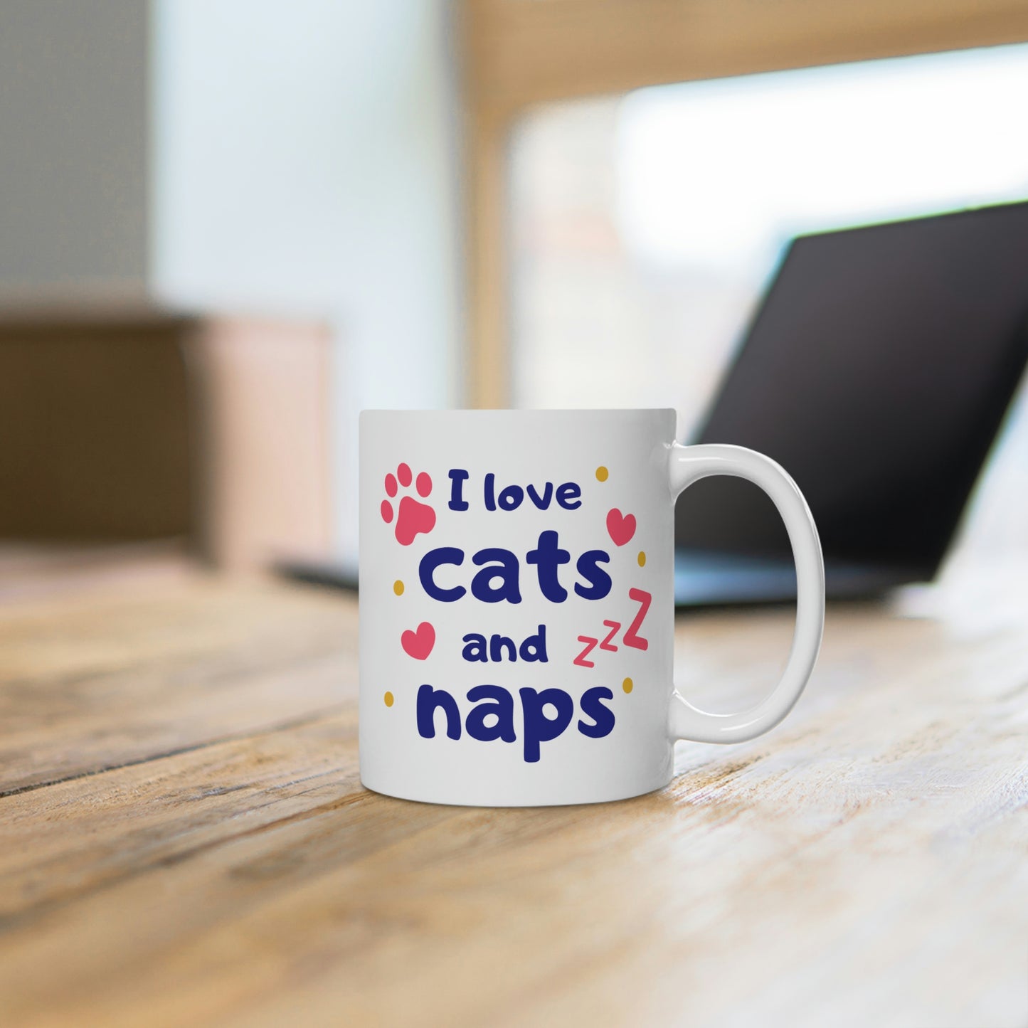 I Love Cats And Naps Mug