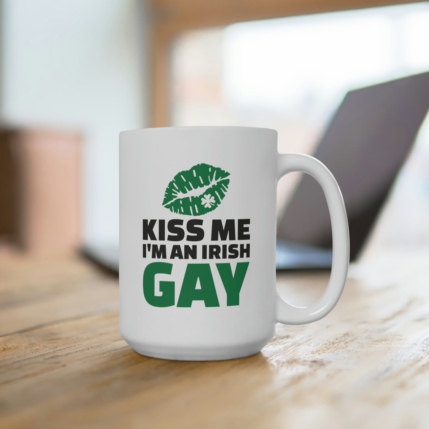 Kiss Me I'm An Irish Gay Mug