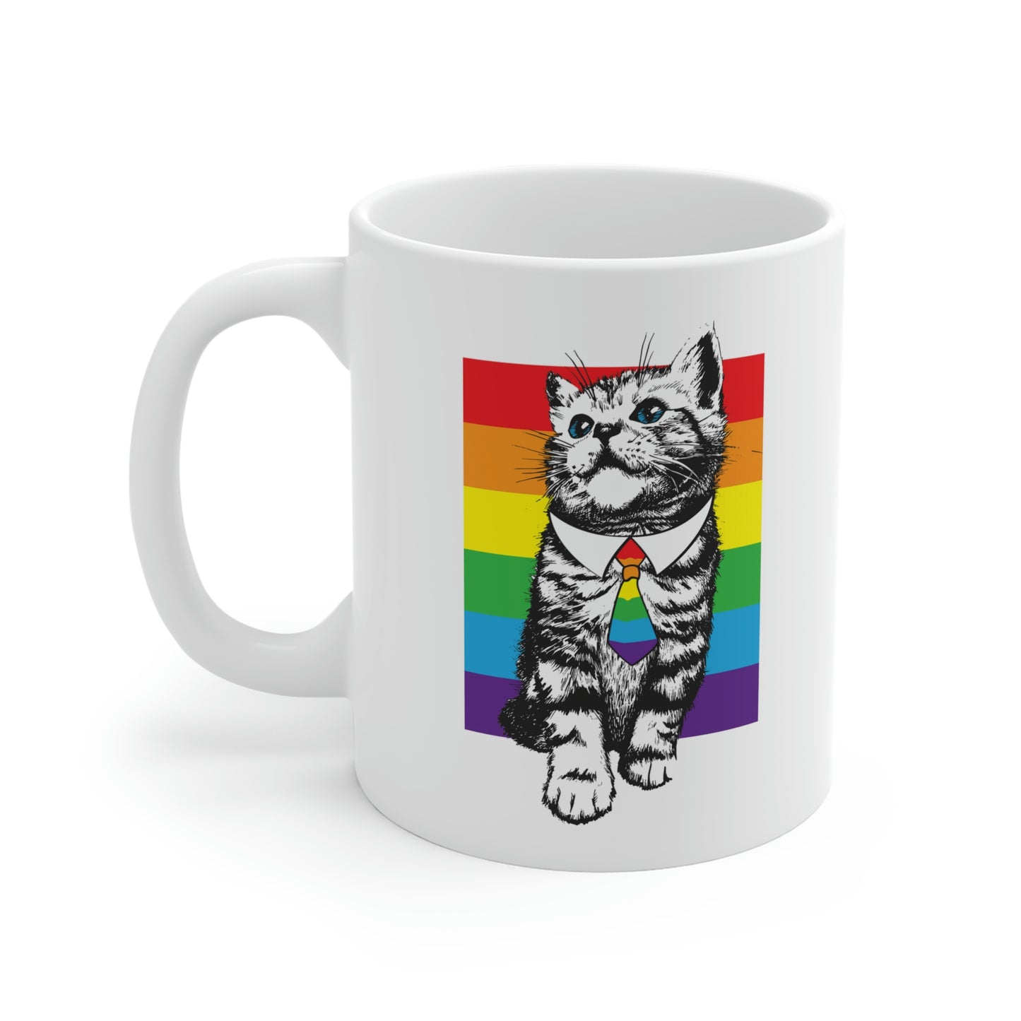 LGBTQ Cat Mug