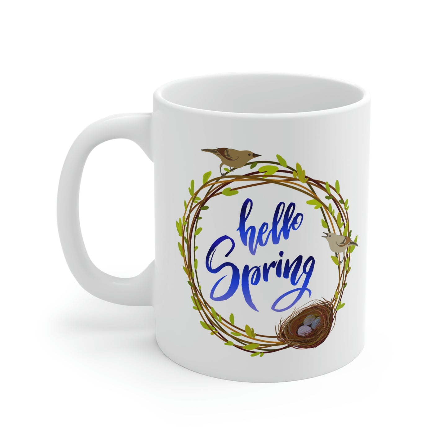 Hello Spring Bird Mug