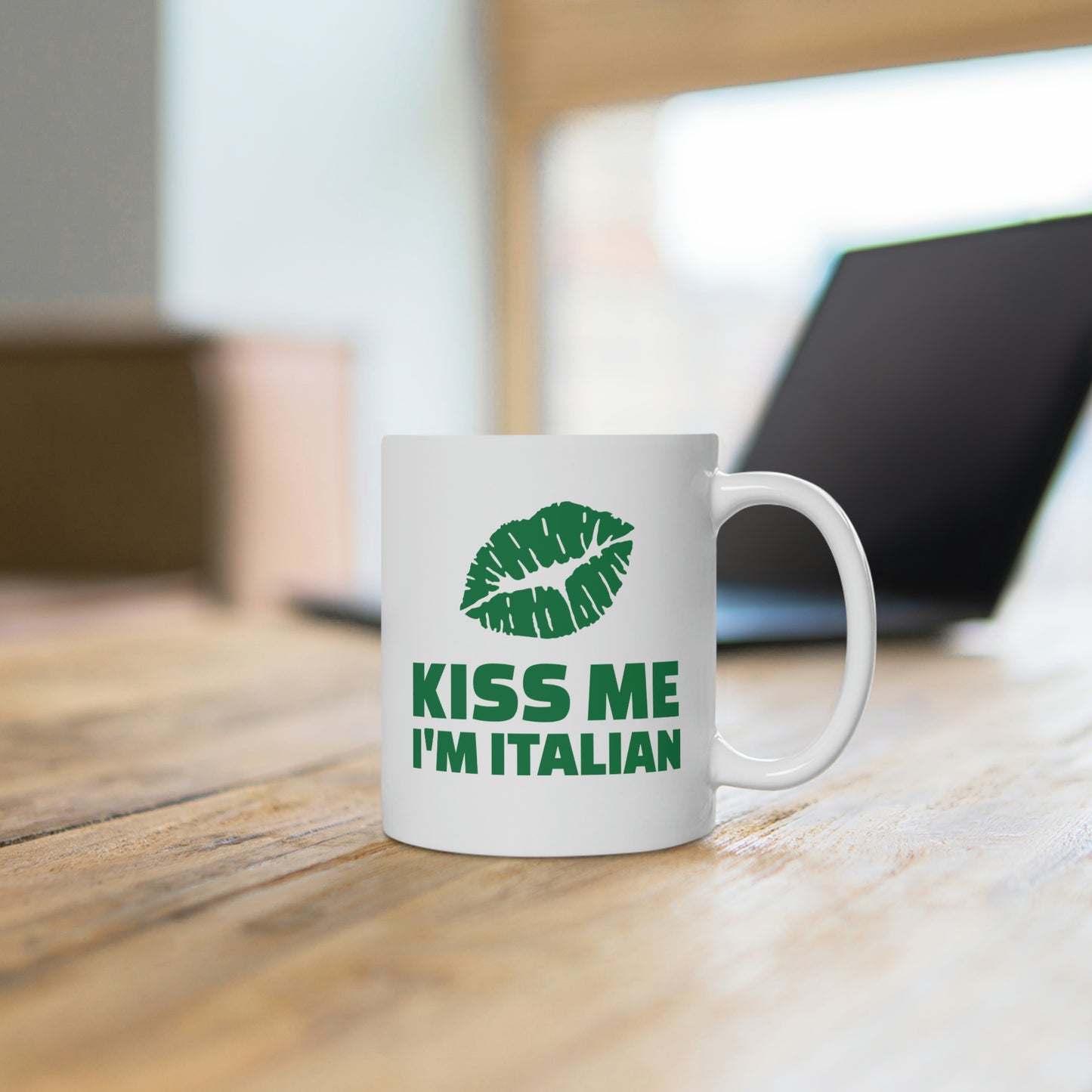 Kiss Me I'm Italian Mug
