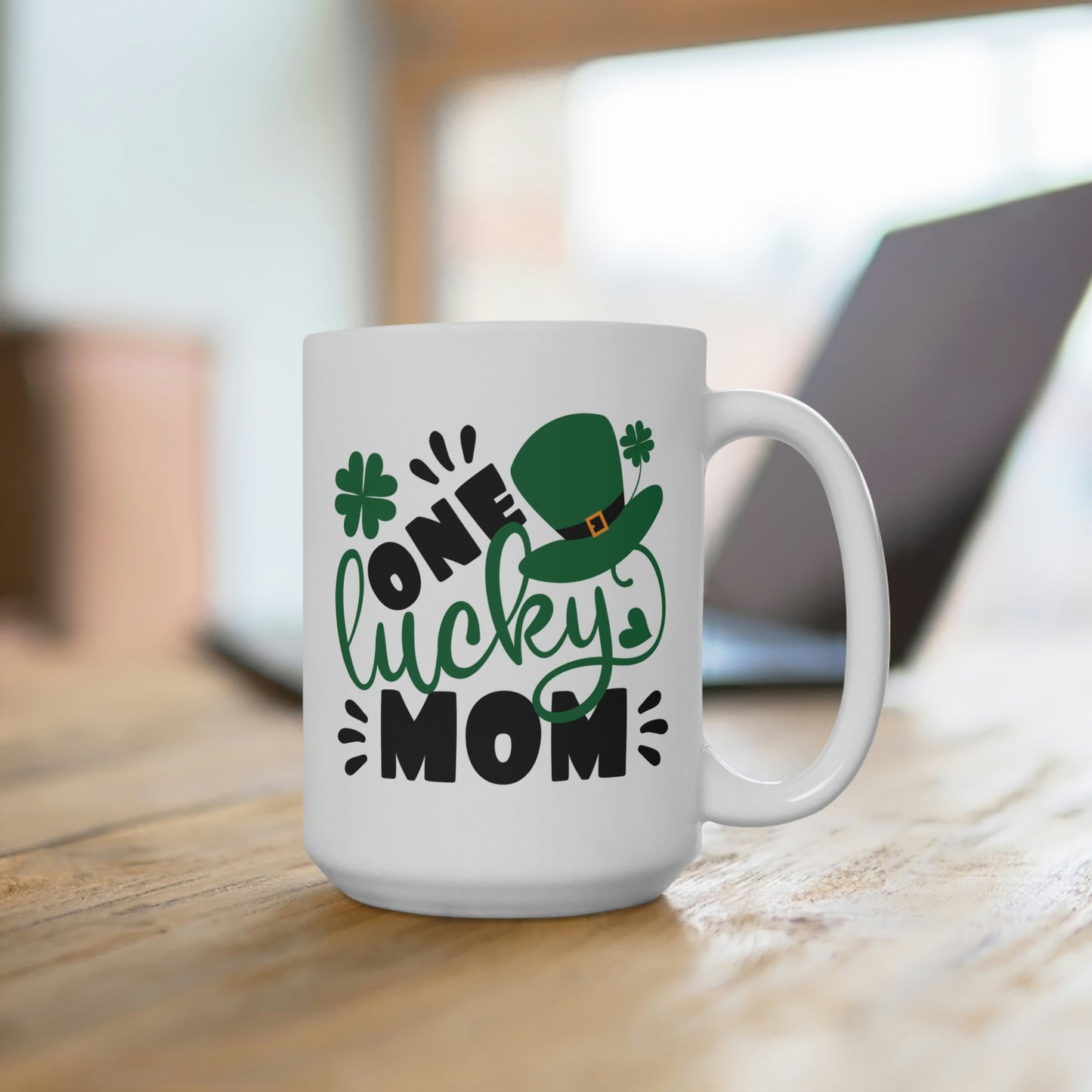 One Lucky Mom Mug
