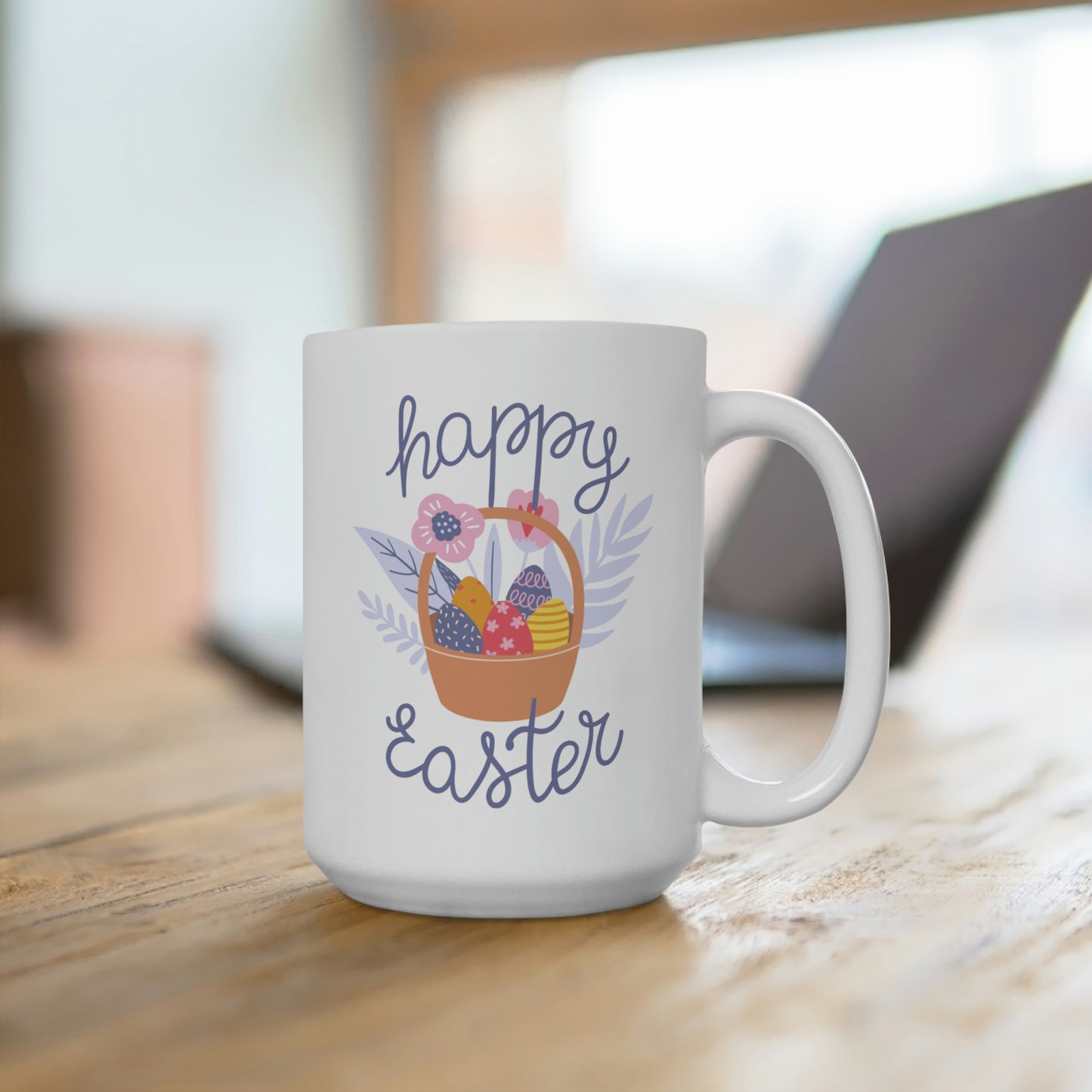 Easter Basket Happy Easter Mug