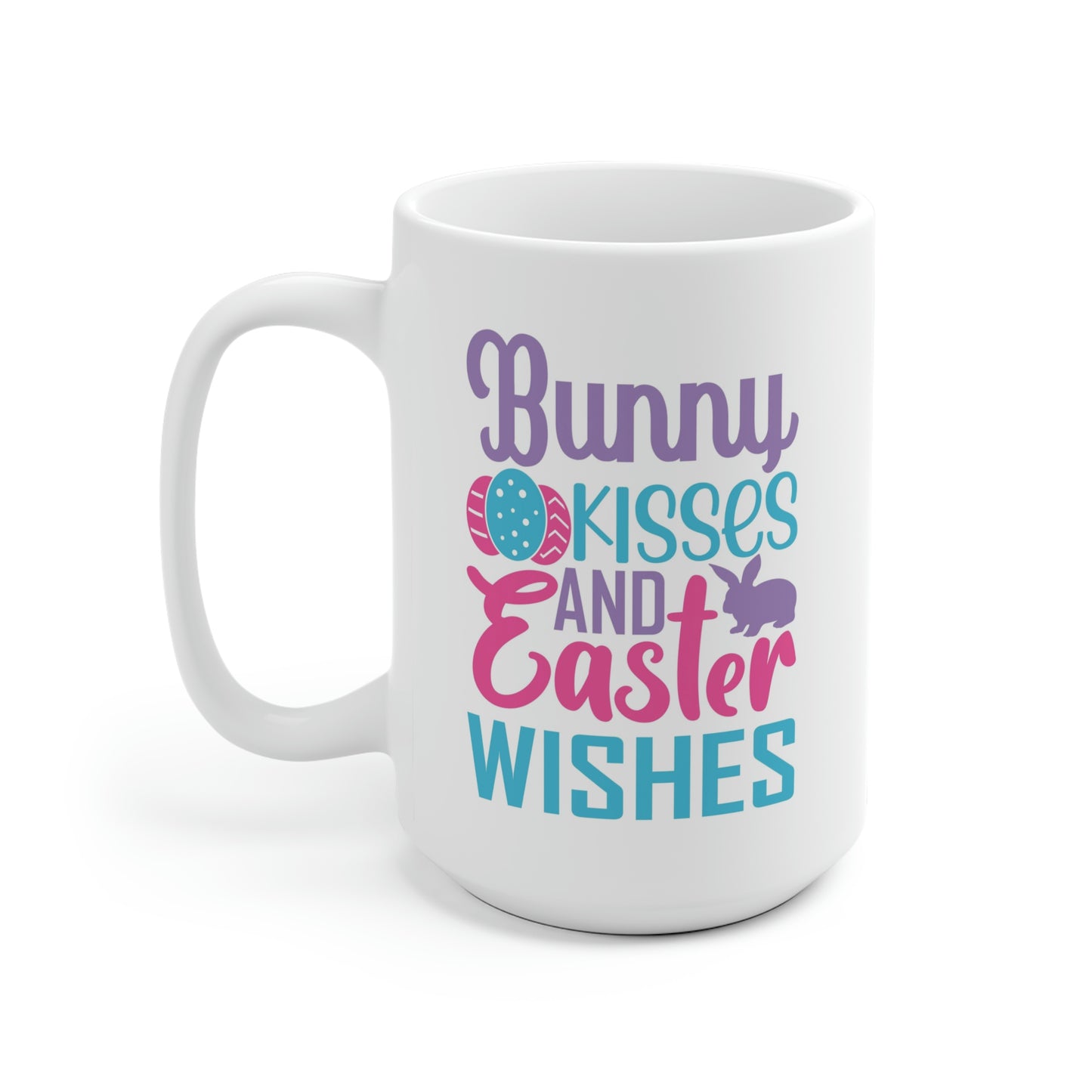 Bunny Kisses And Easter Wishes Mug