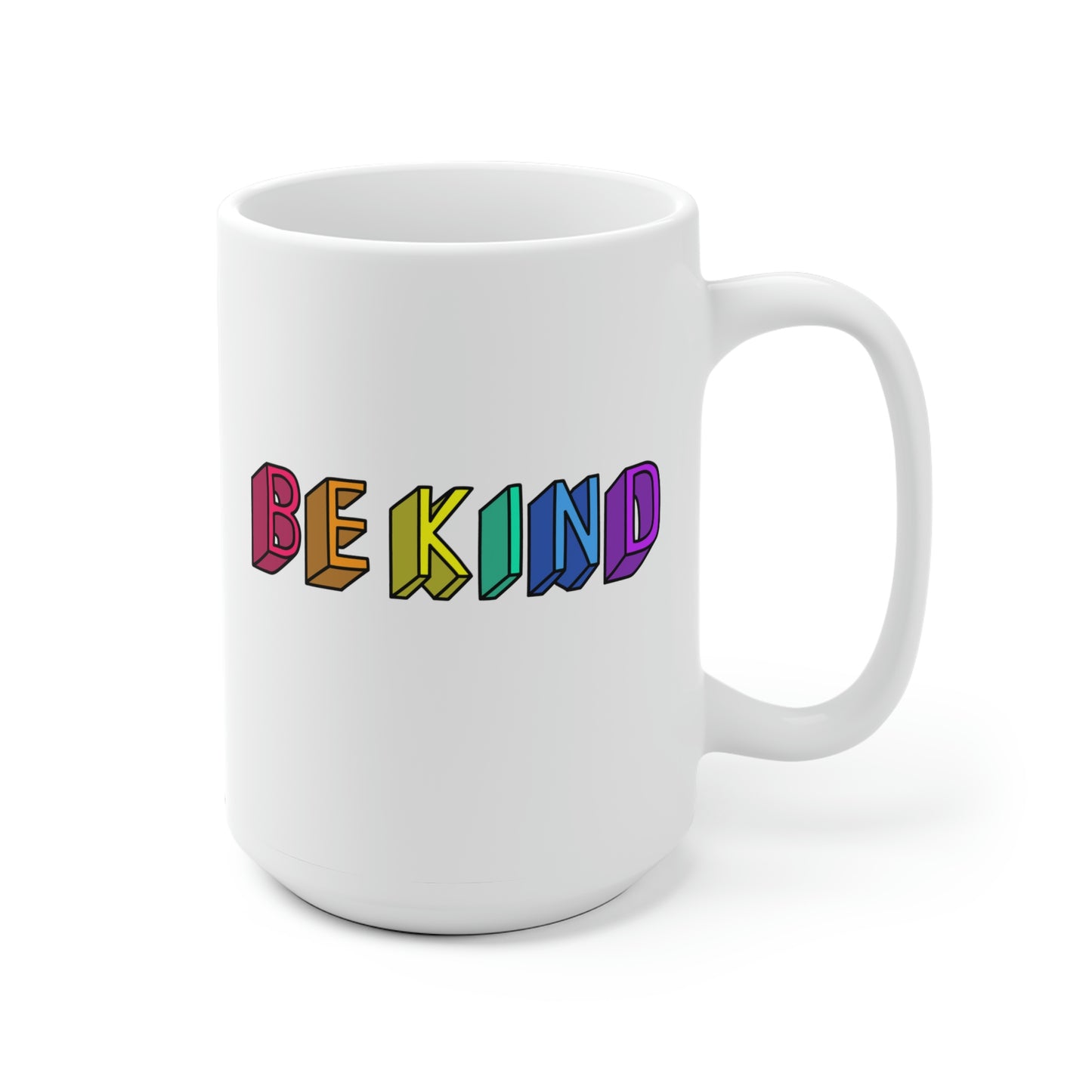 Be Kind Rainbow Mug