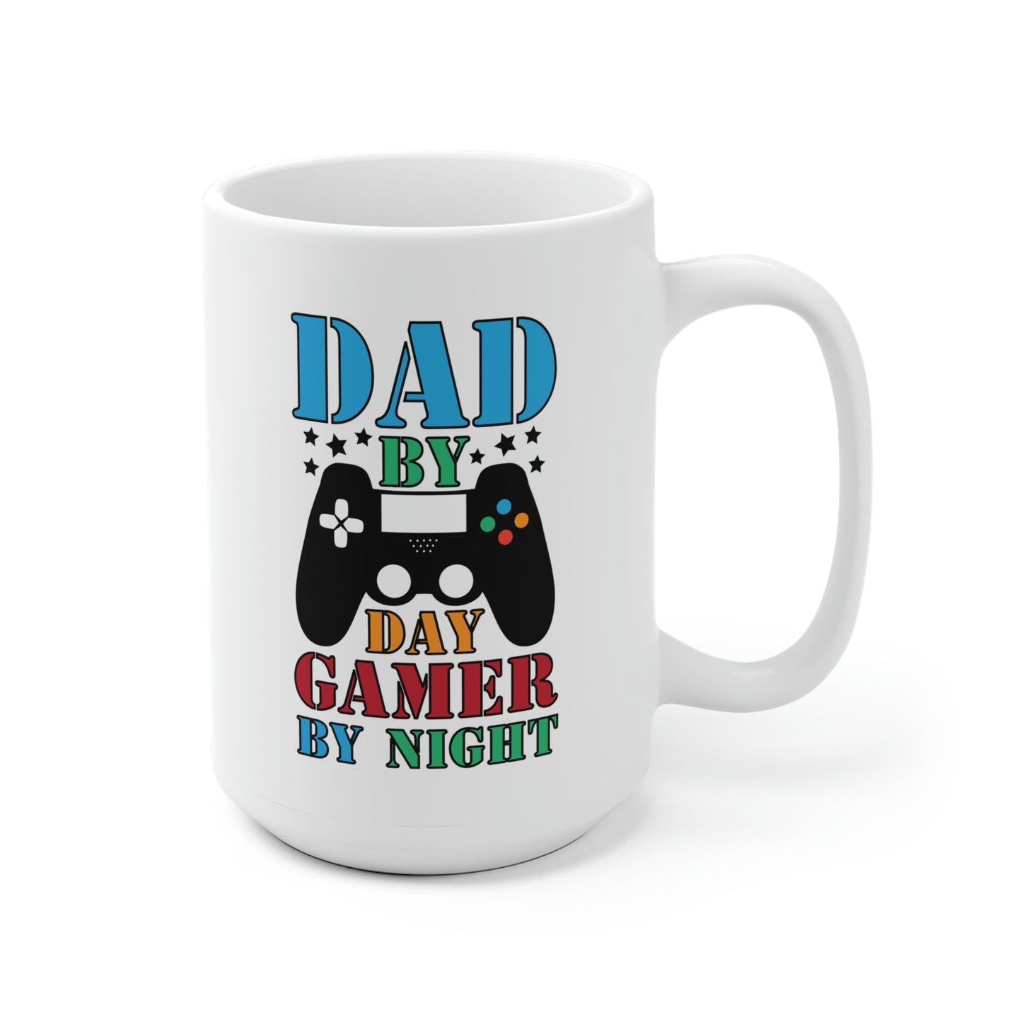 Dad By Day Gamer By Night Mug