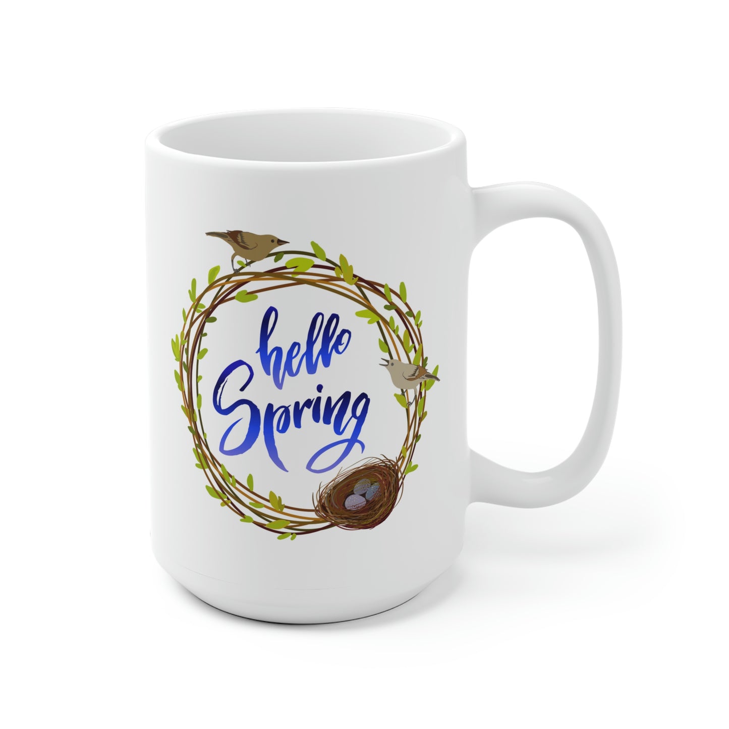 Hello Spring Bird Mug
