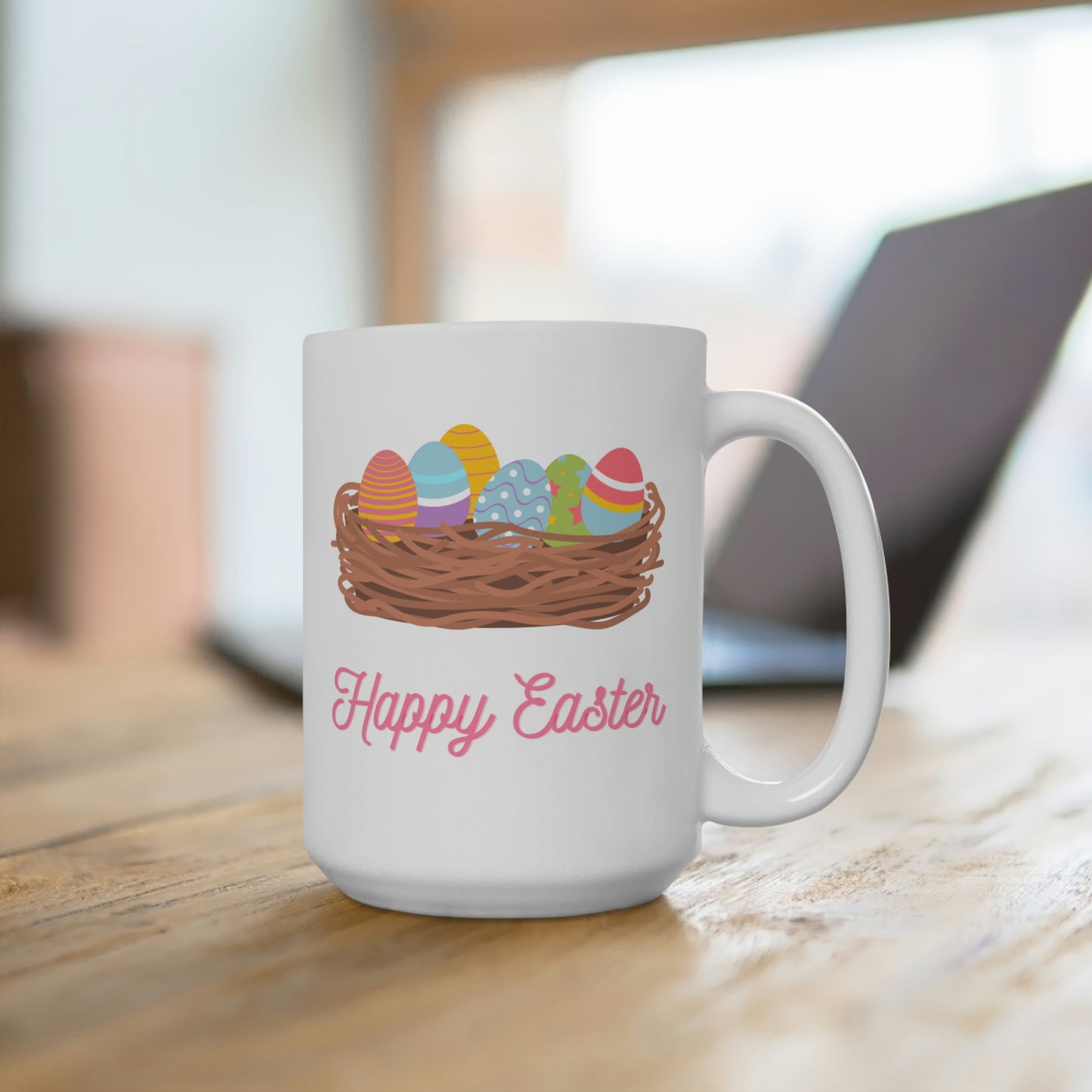 Happy Easter Eggs Mug