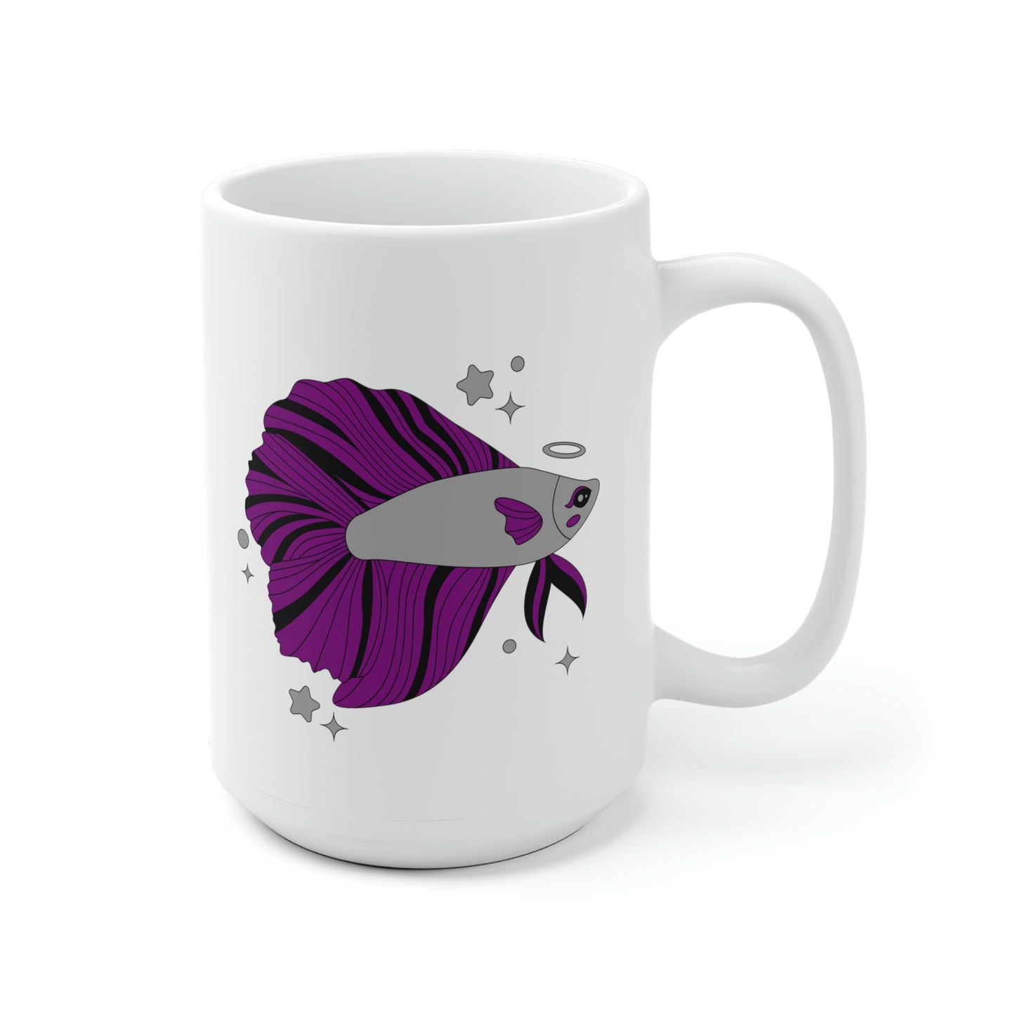 Asexual Betta Fish Mug