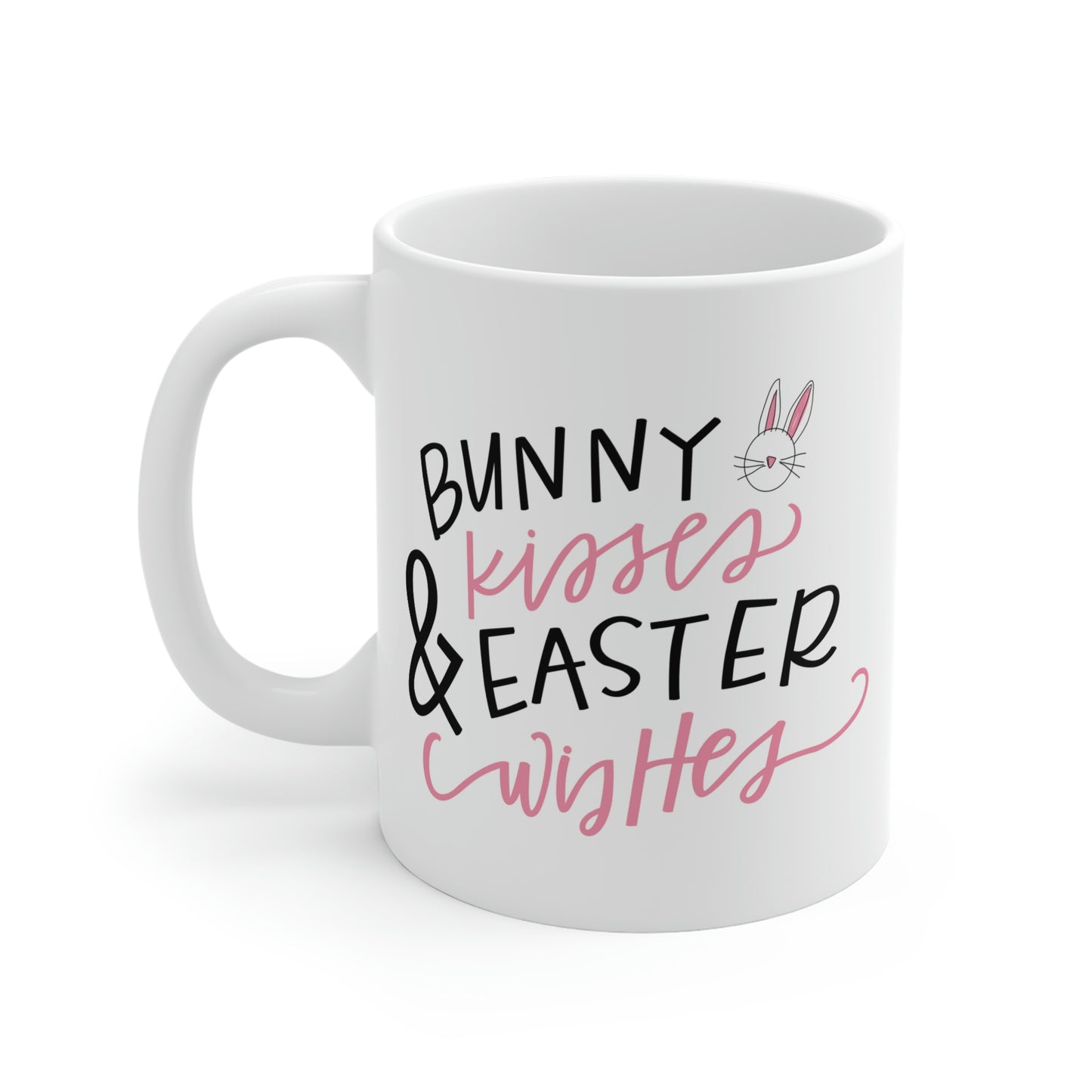 Bunny Kisses And Easter Wishes Mug