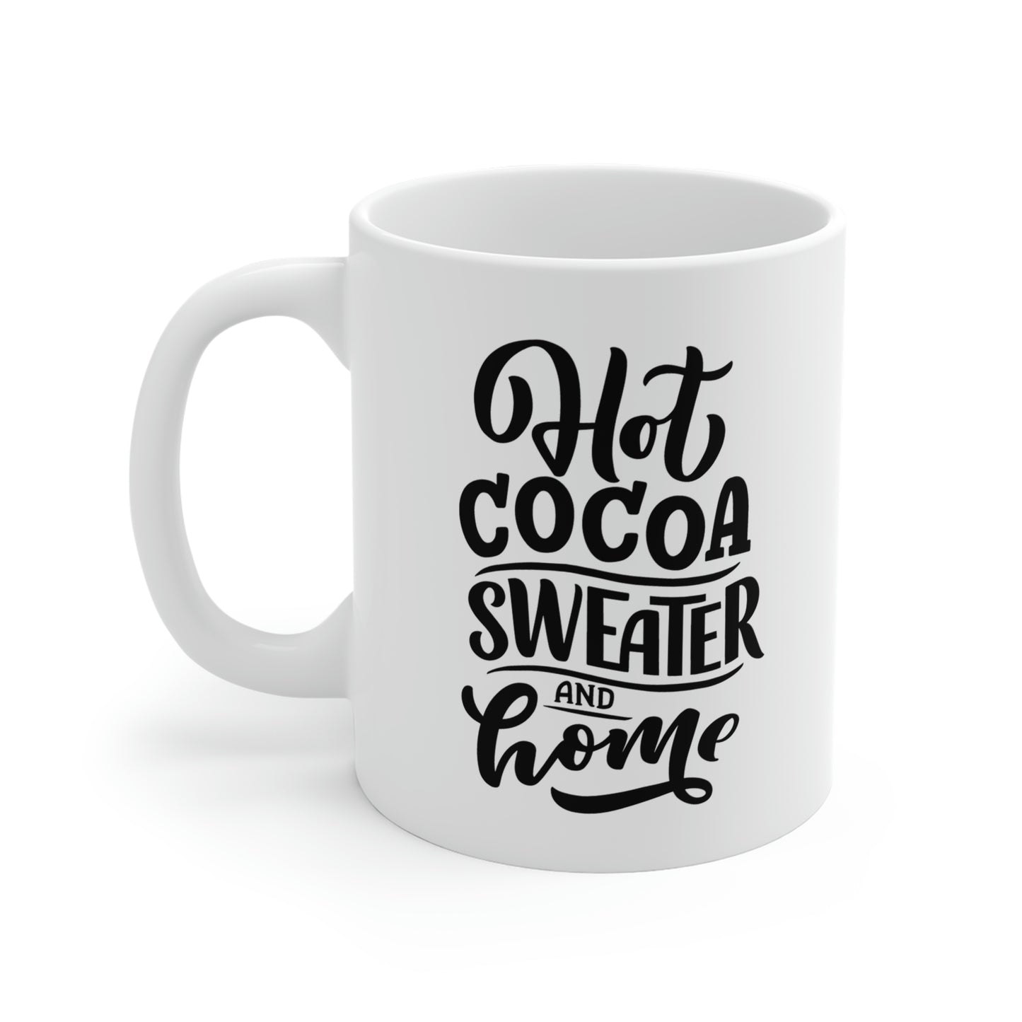 Hot Cocoa Sweater And Home Mug
