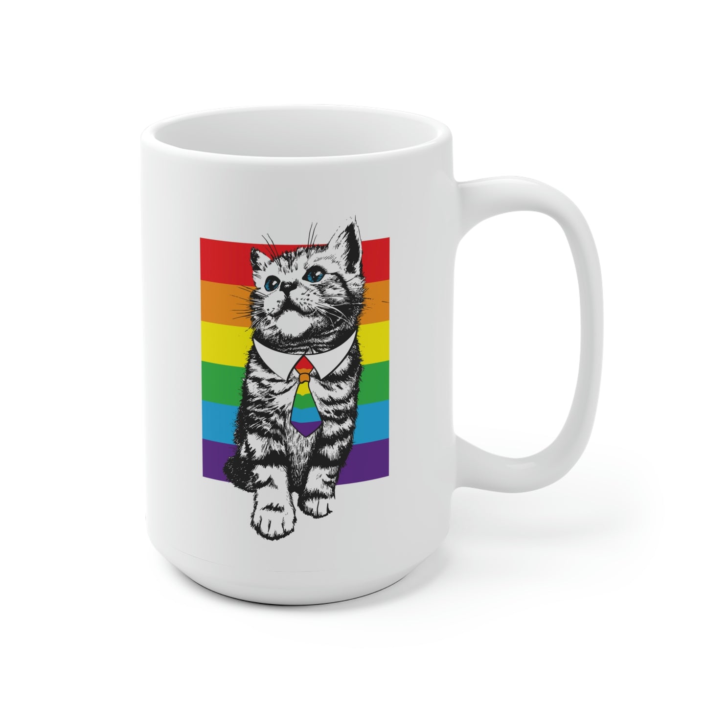 LGBTQ Cat Mug