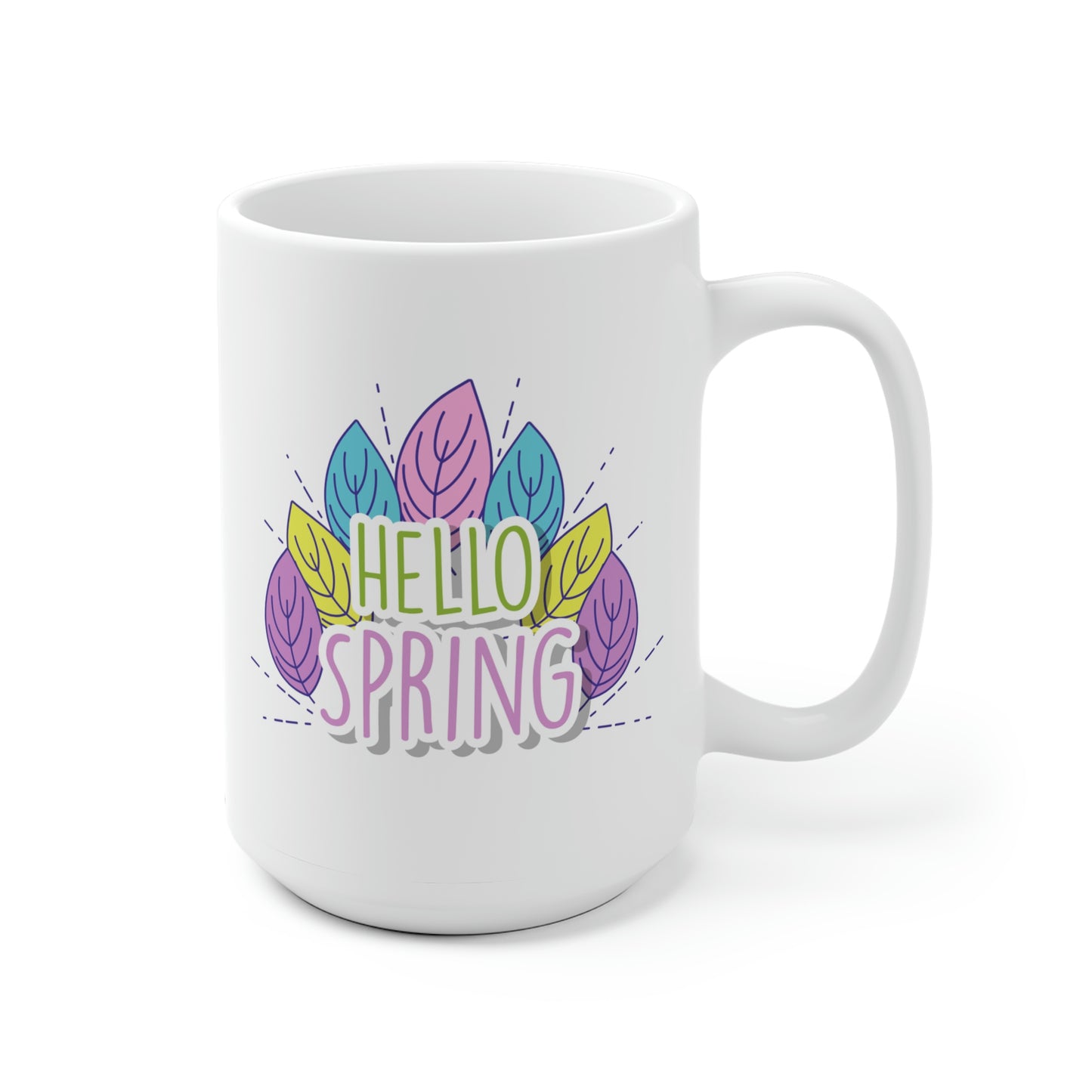 Hello Spring Flower Mug