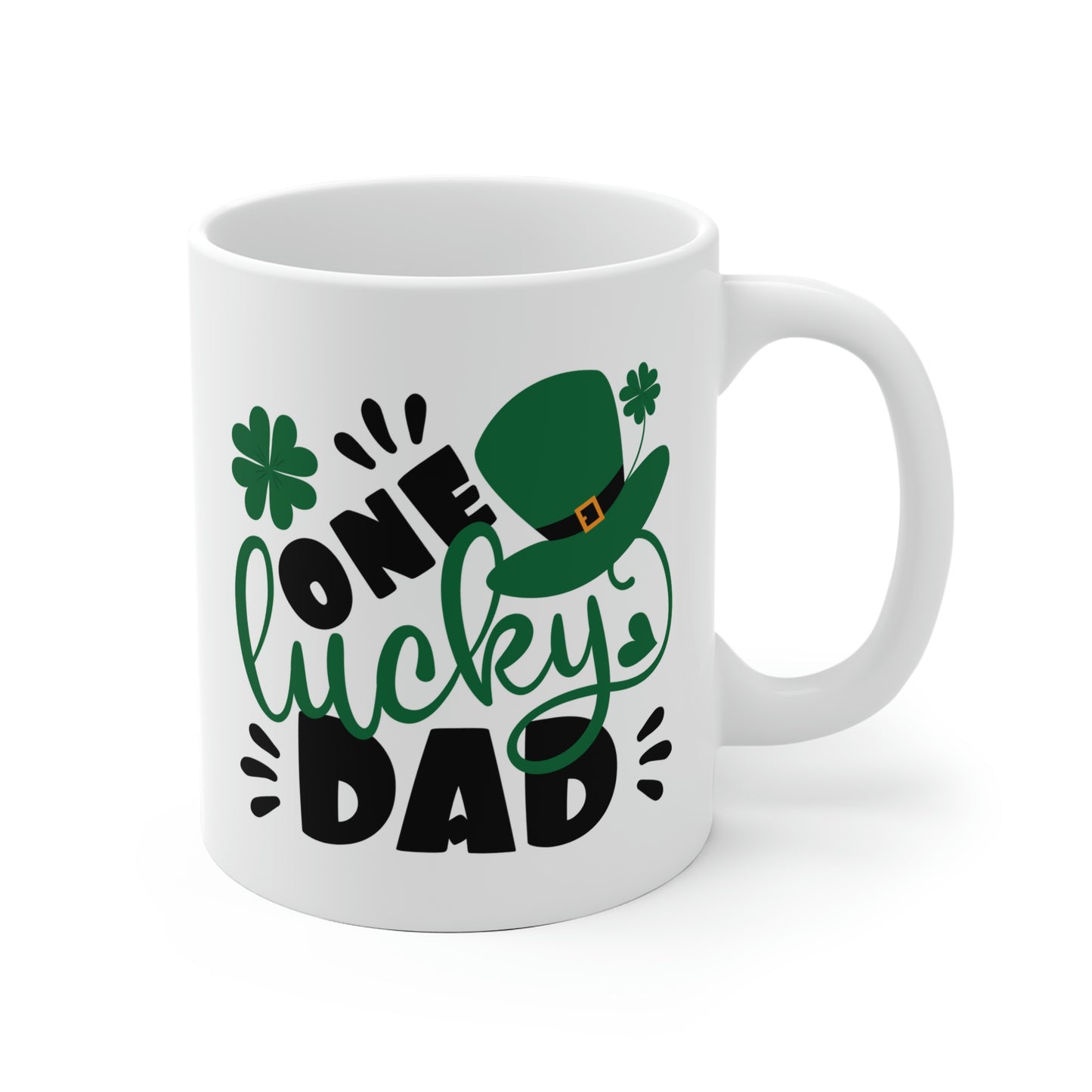 One Lucky Dad Mug