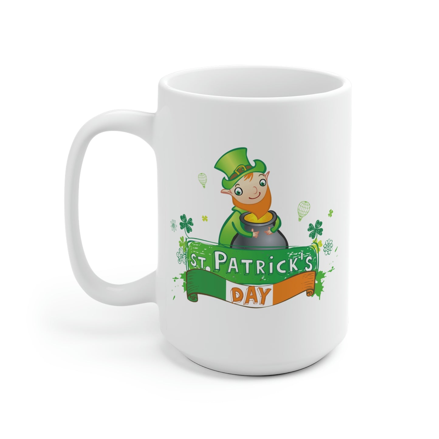 St. Patrick's Day Leprechaun Mug
