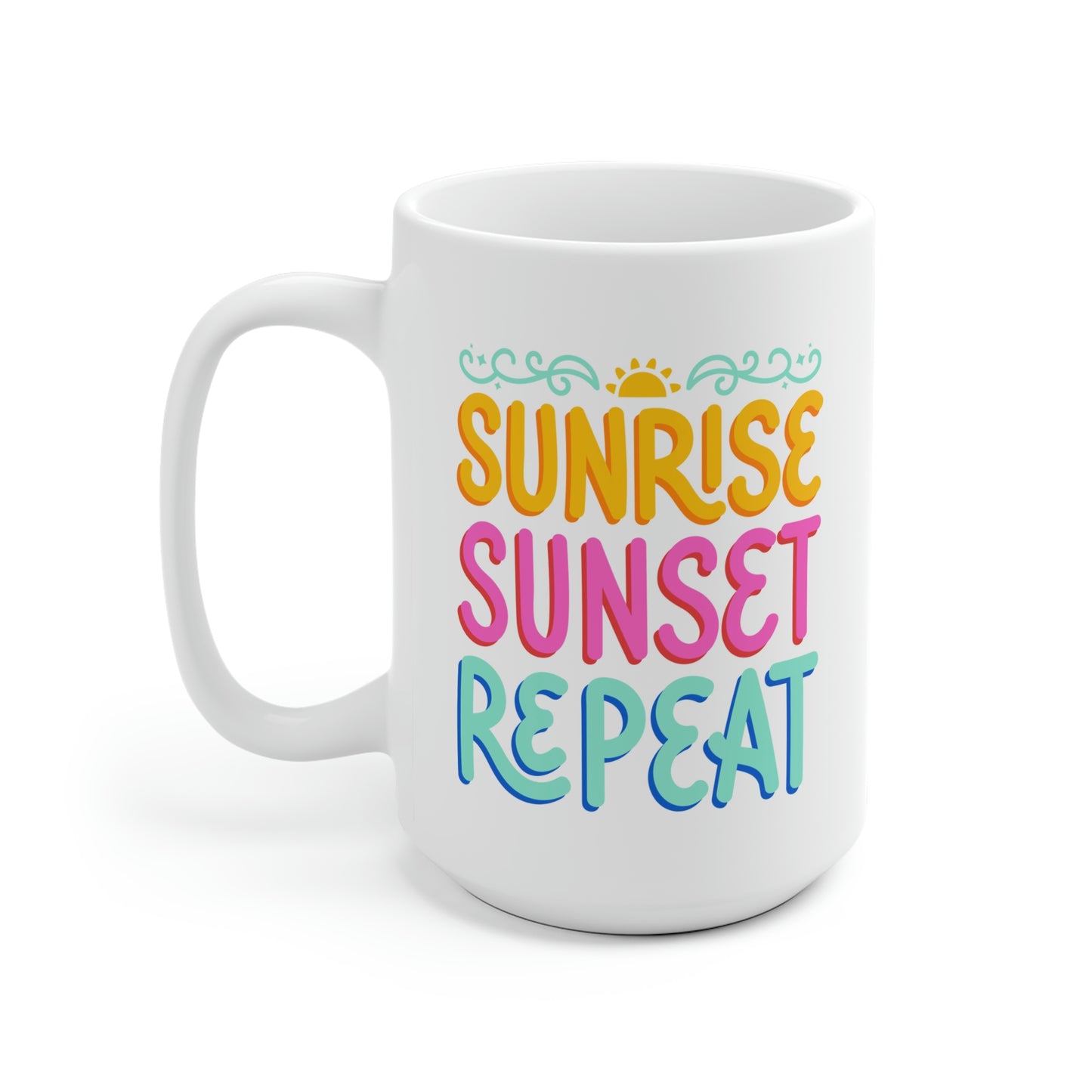 Sunrise Sunset Repeat Mug