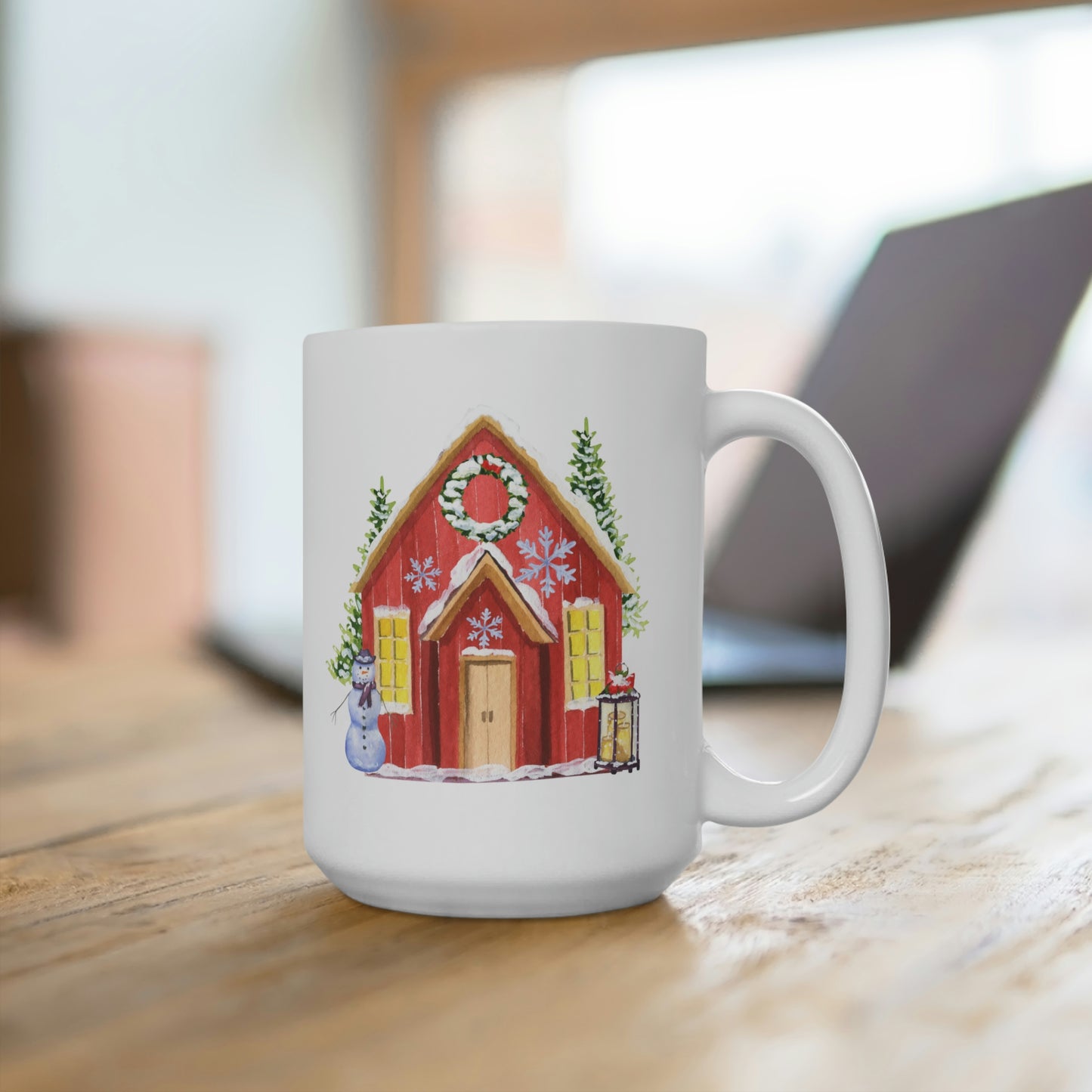 Christmas House Mug