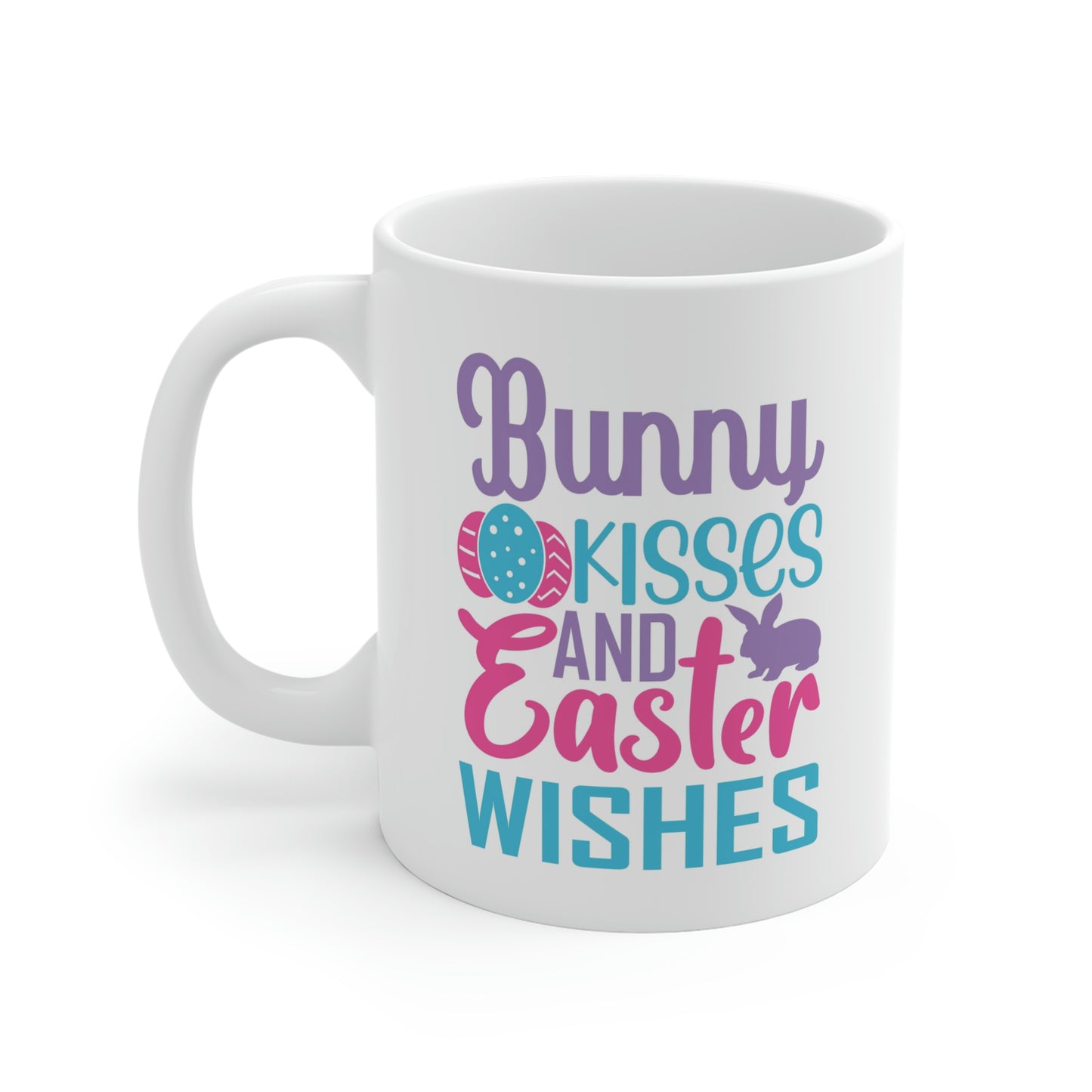 Bunny Kisses And Easter Wishes Mug