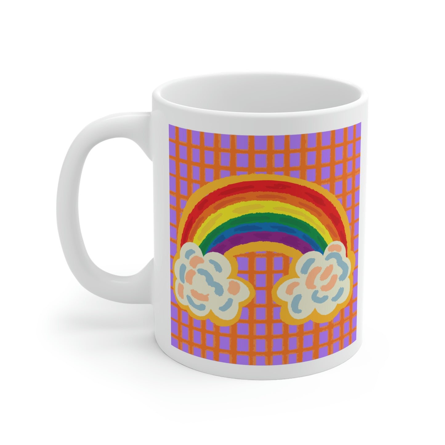 Rainbow Pattern Mug