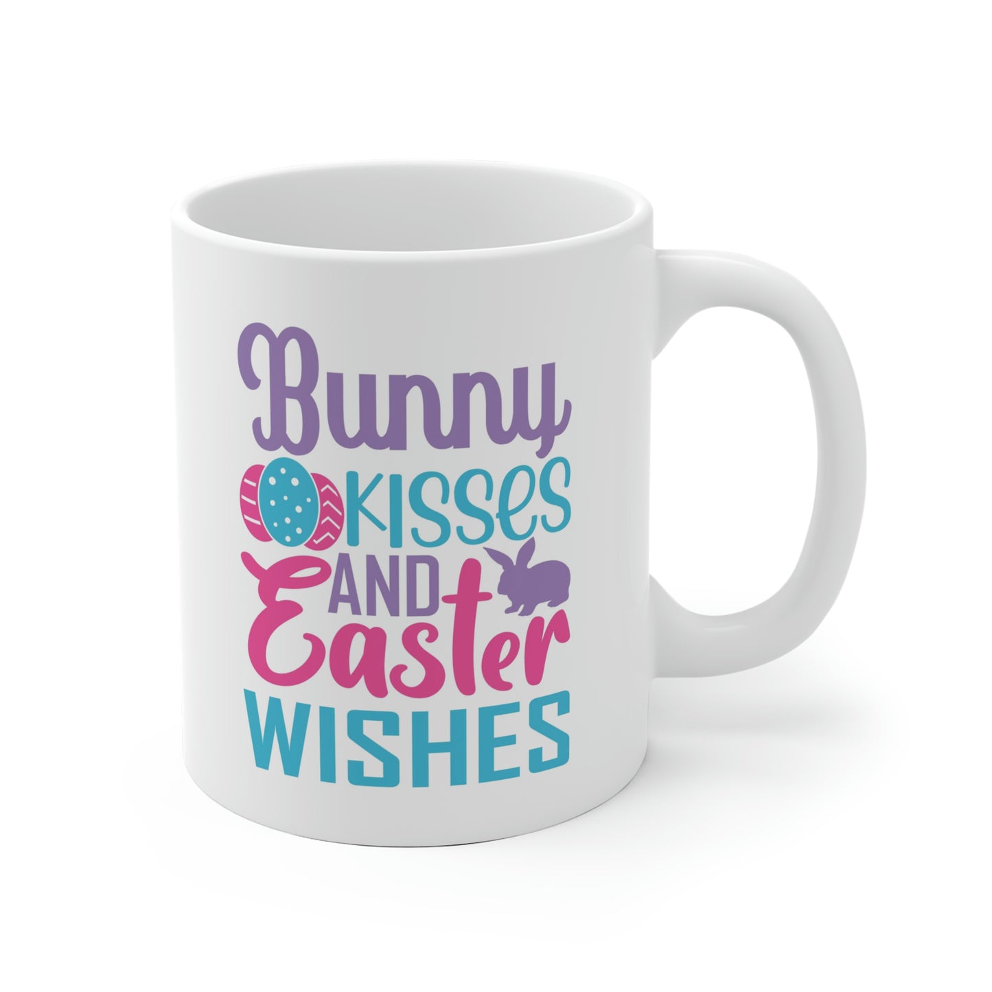 Bunny Kisses And Easter Wishes Mug