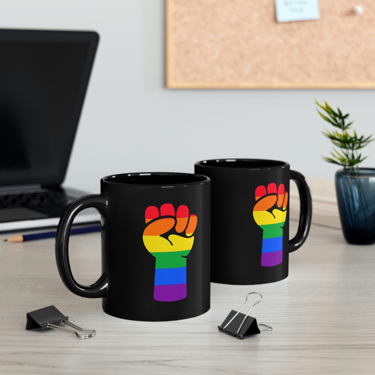Rainbow Black Lives Matter Mug
