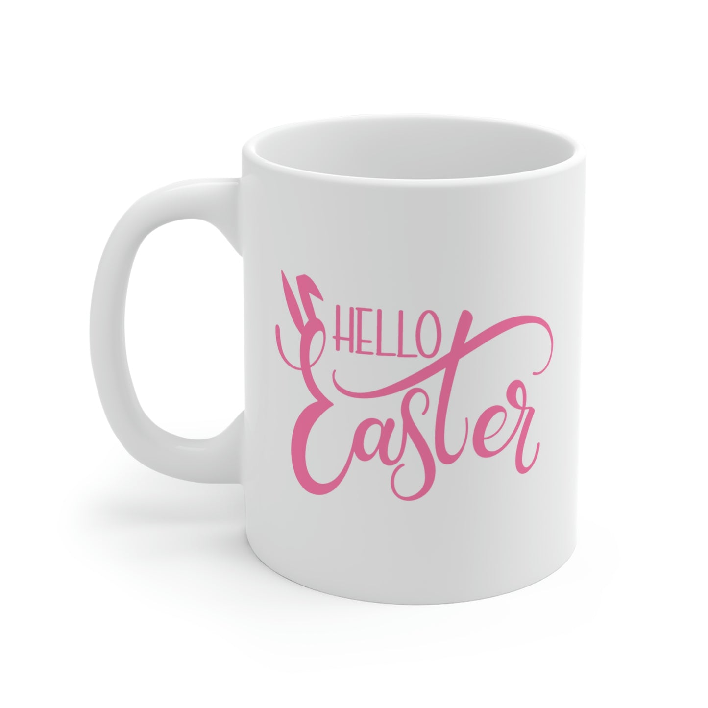 Hello Easter Bunny Ears Mug