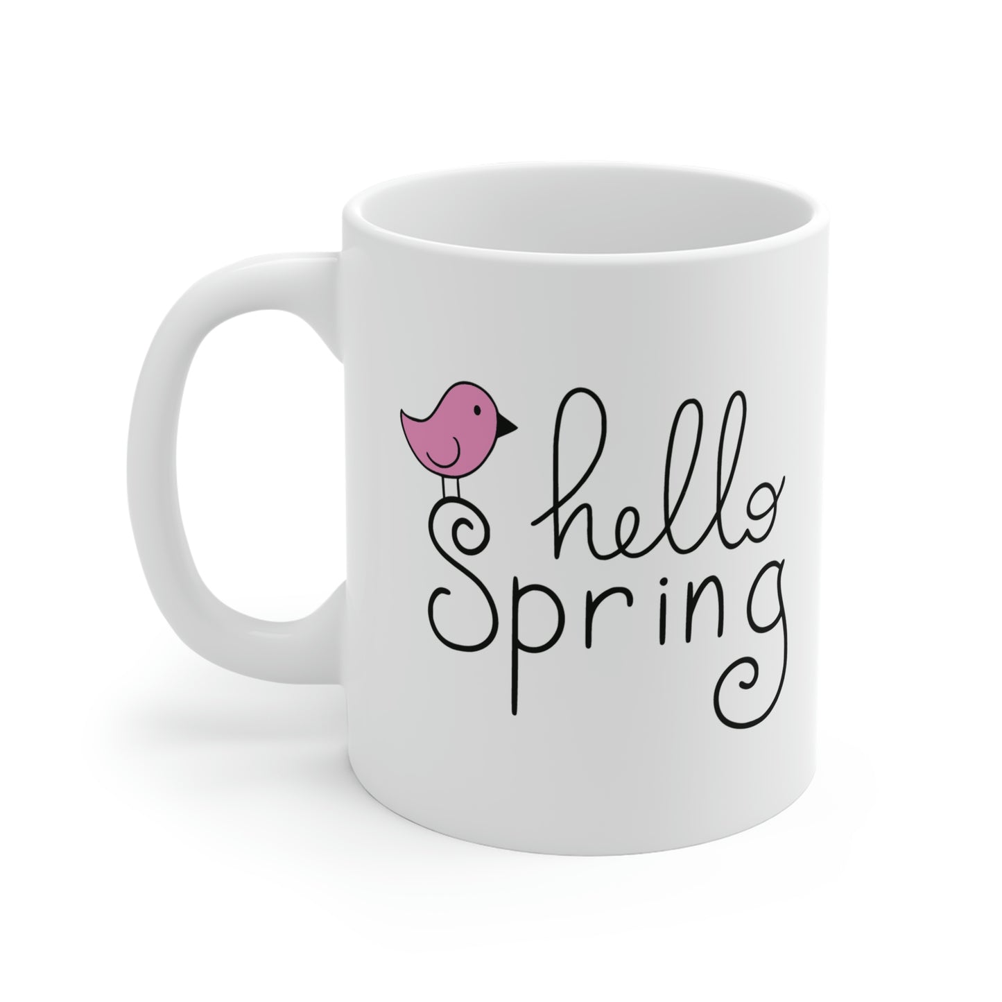 Hello Spring Bird Mug